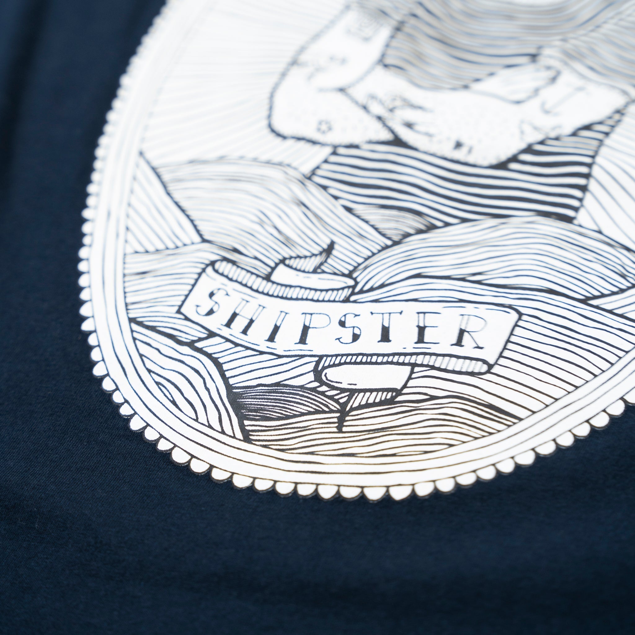 Inramad Legend T-shirt (blåbär)