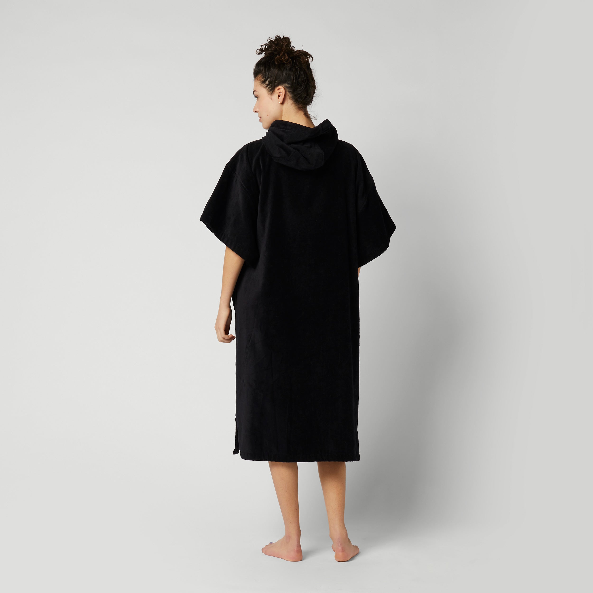 Poncho Cotton Deluxe - Black