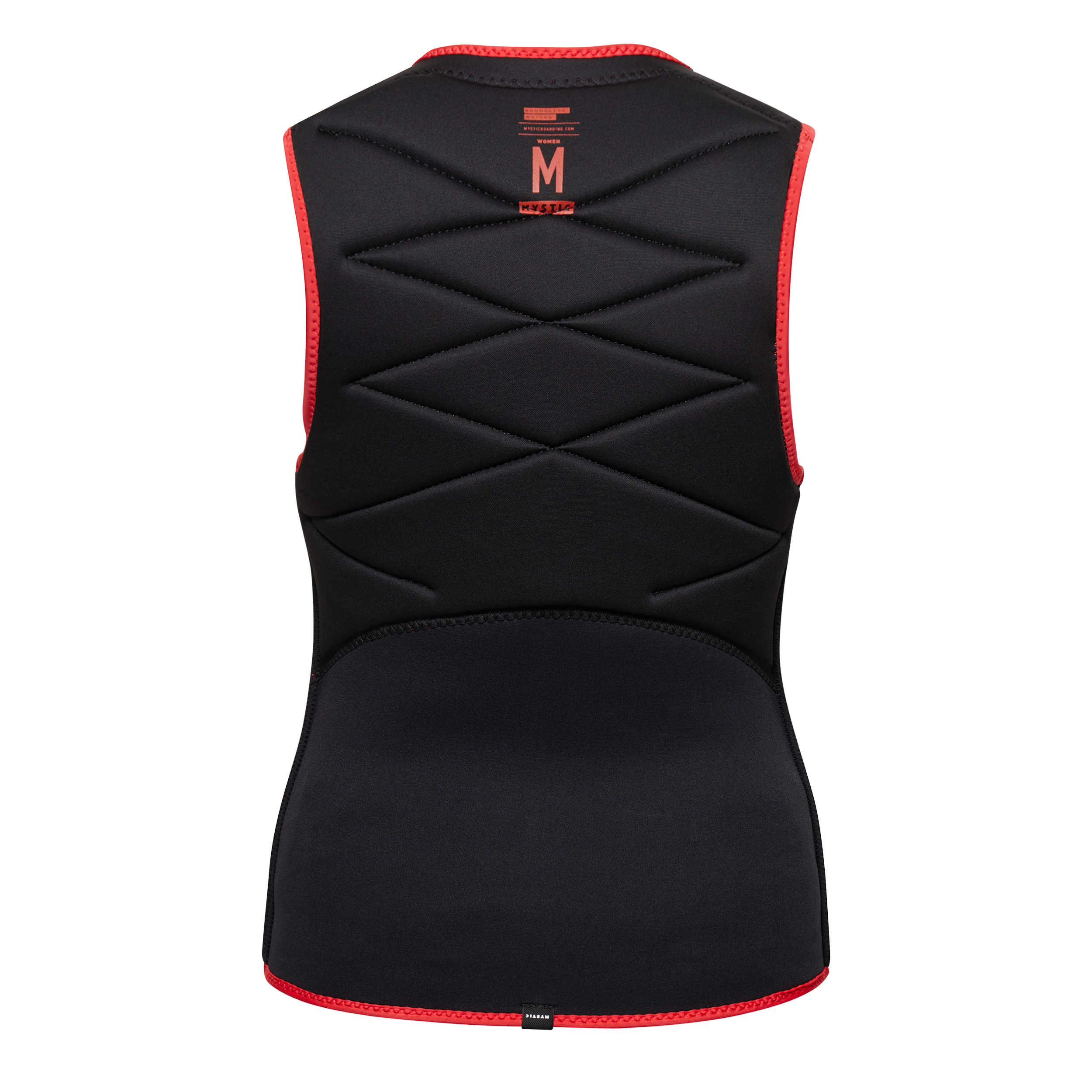 Ruby Impact Vest Fzip Women - Sunset Red