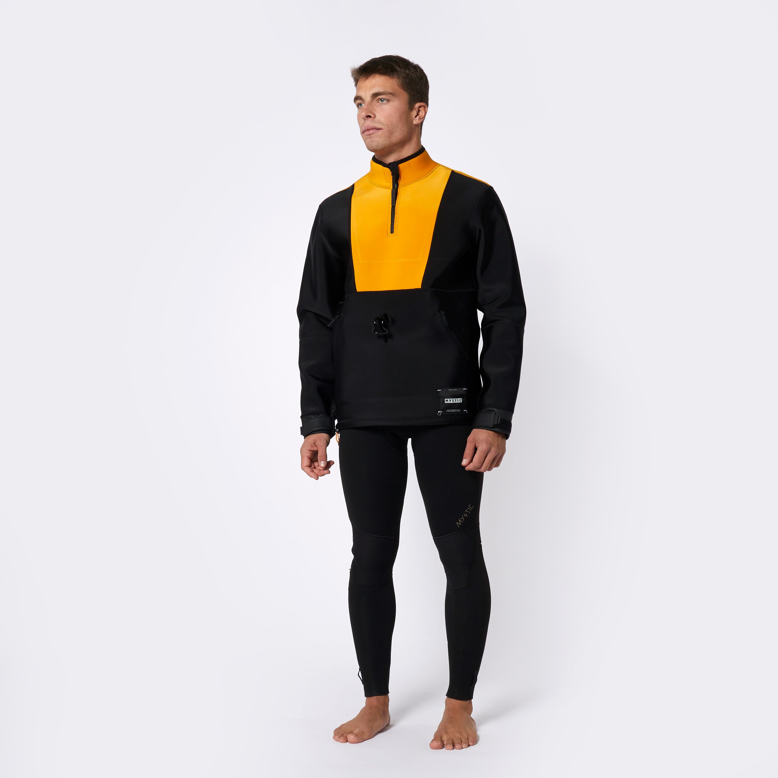 Mystic - Fulmar Neoprene Pullover 3/2mm - Retro Orange - 2023