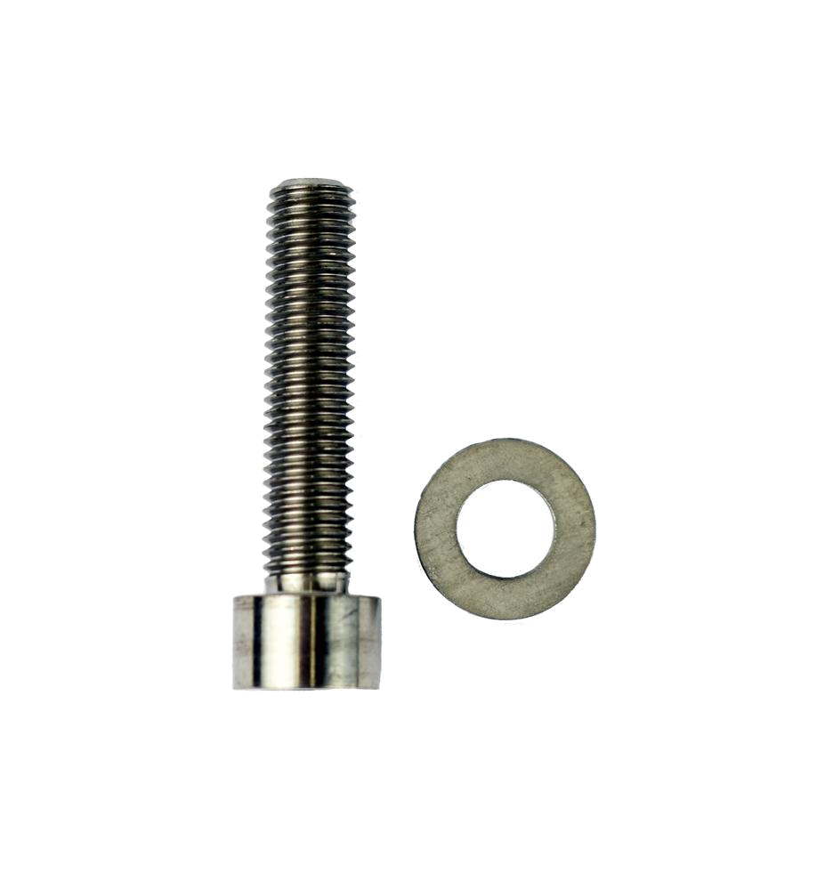 Hover Glide M10 X 45mm Stainless Bolt (socket) + Fender Washer