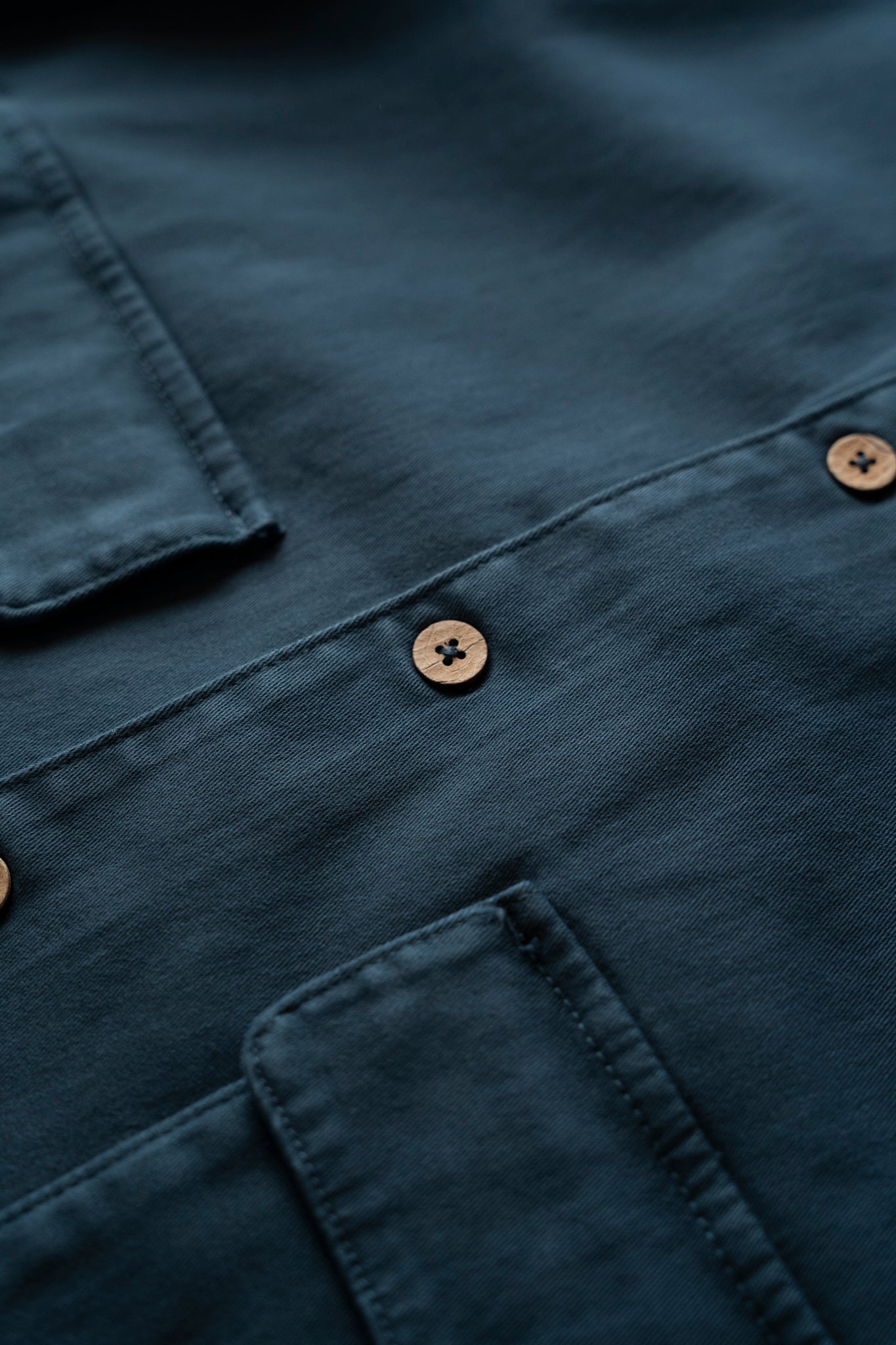 Calle Overshirt (mörk skiffer)