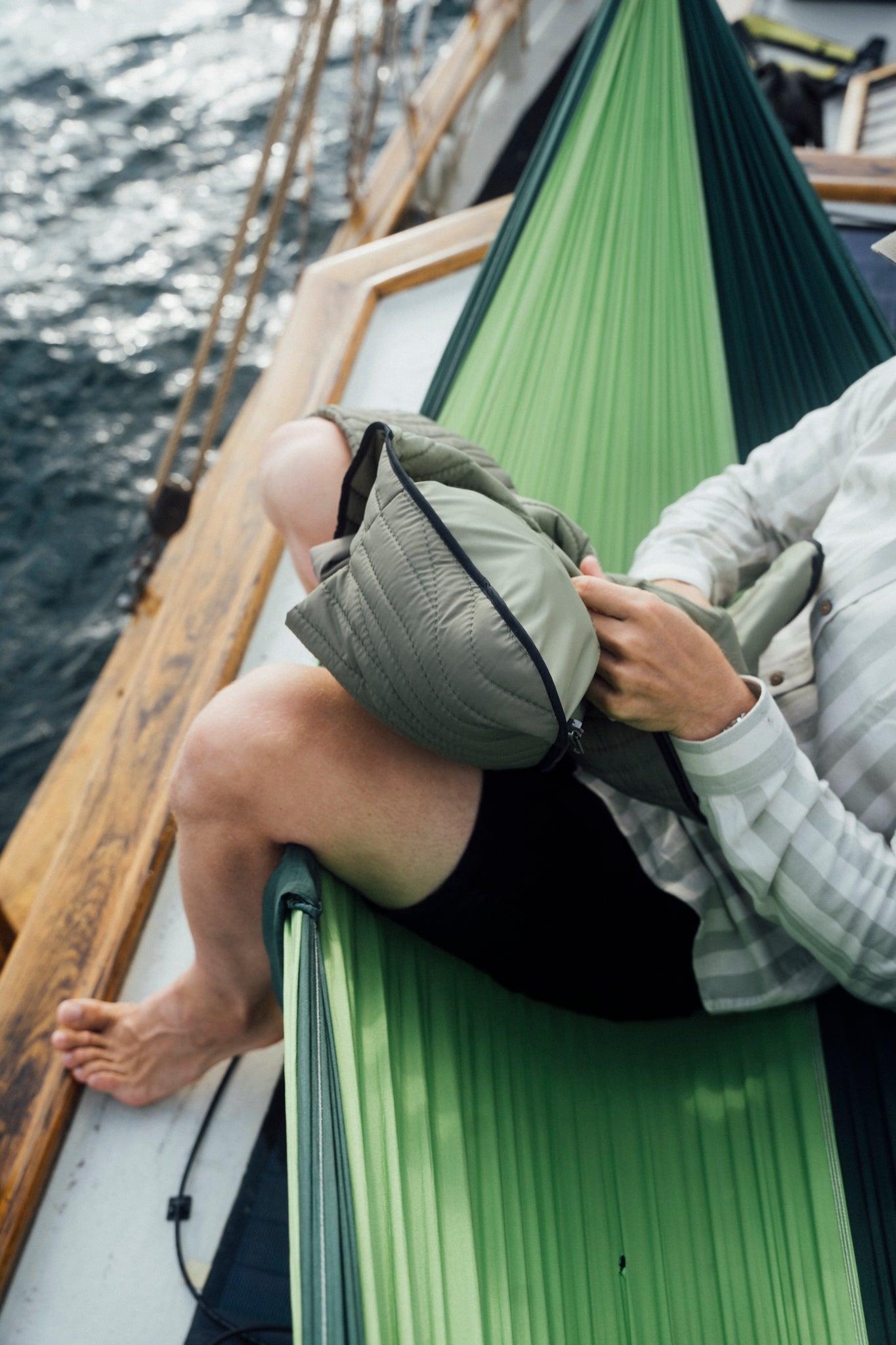 Seaway Quilt Jacka (Blåbär)