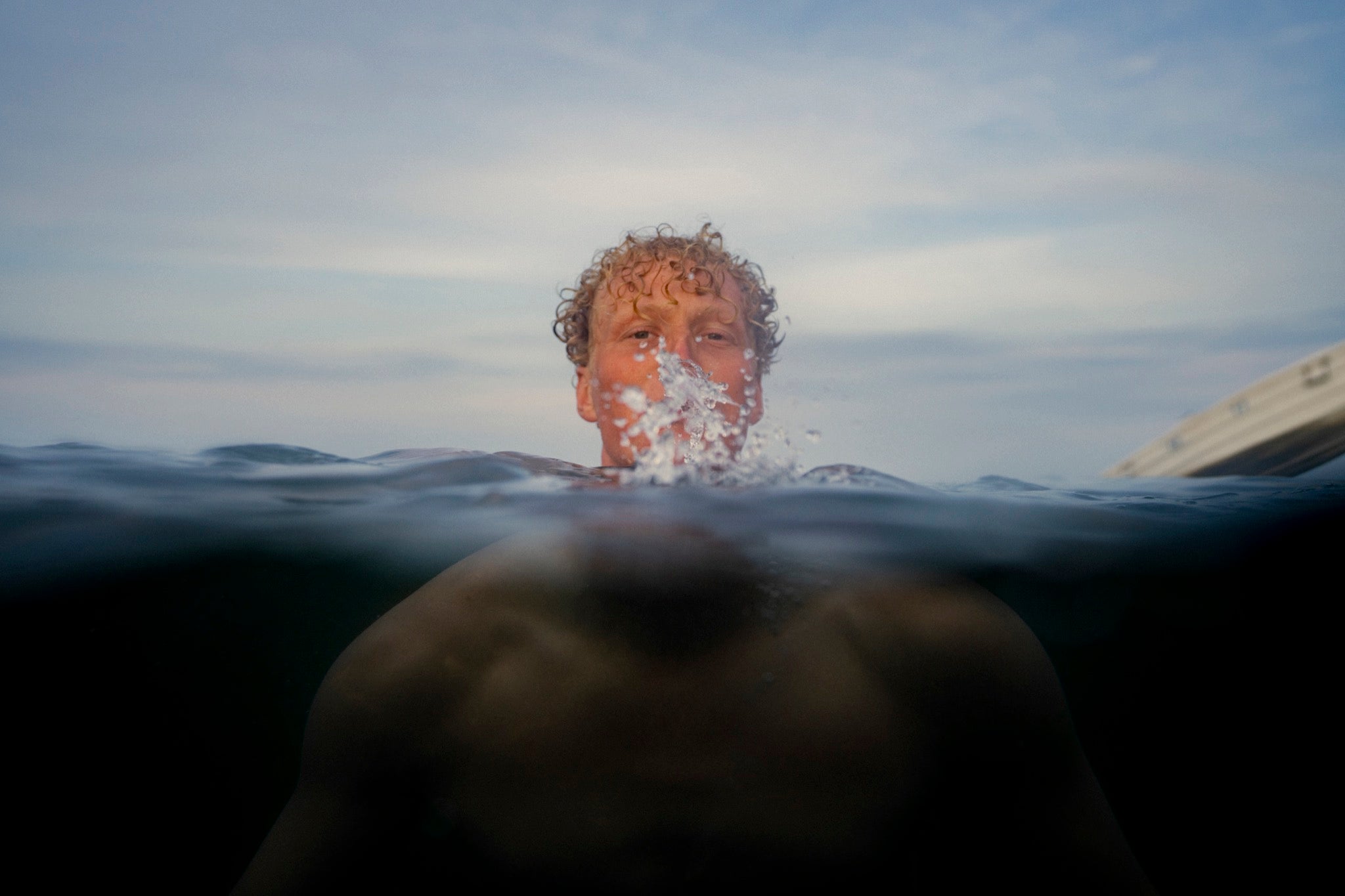 Beach Washed Shorts (blå)