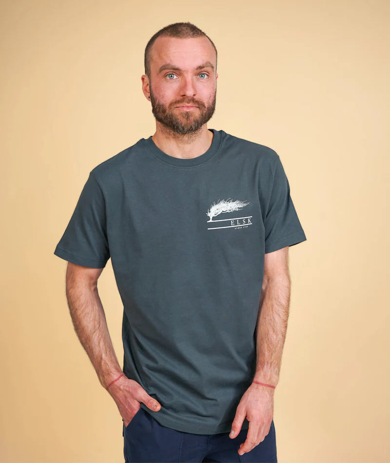 Stærk Vind Ch Men'S Brushed T-Shirt