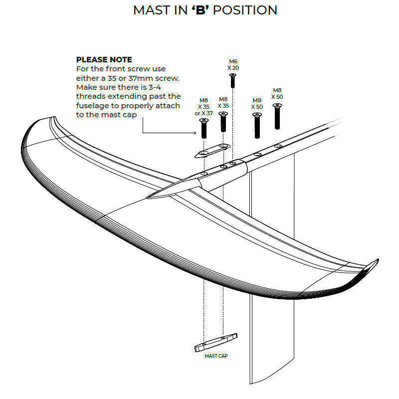 Hover Glide Front Wing Tightening Shim
