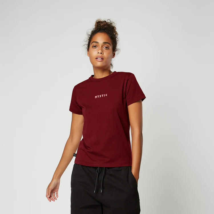 Mystic - Brand Tee Women - Merlot