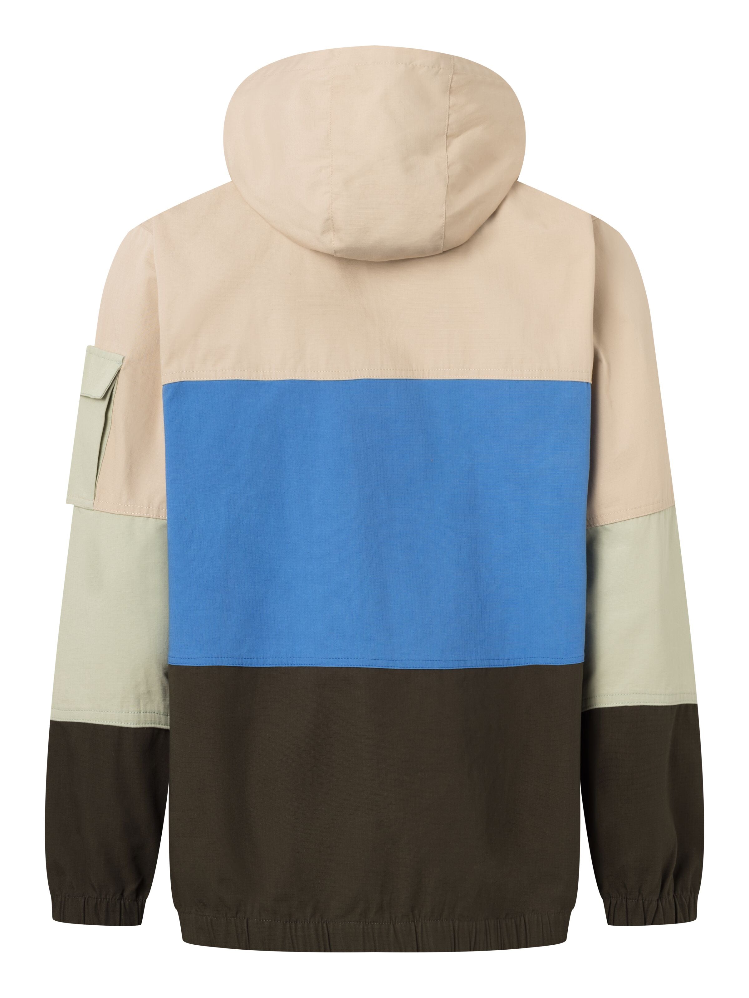 KnowledgeCotton Apparel - Rib stop anorak - GOTS/Vegan