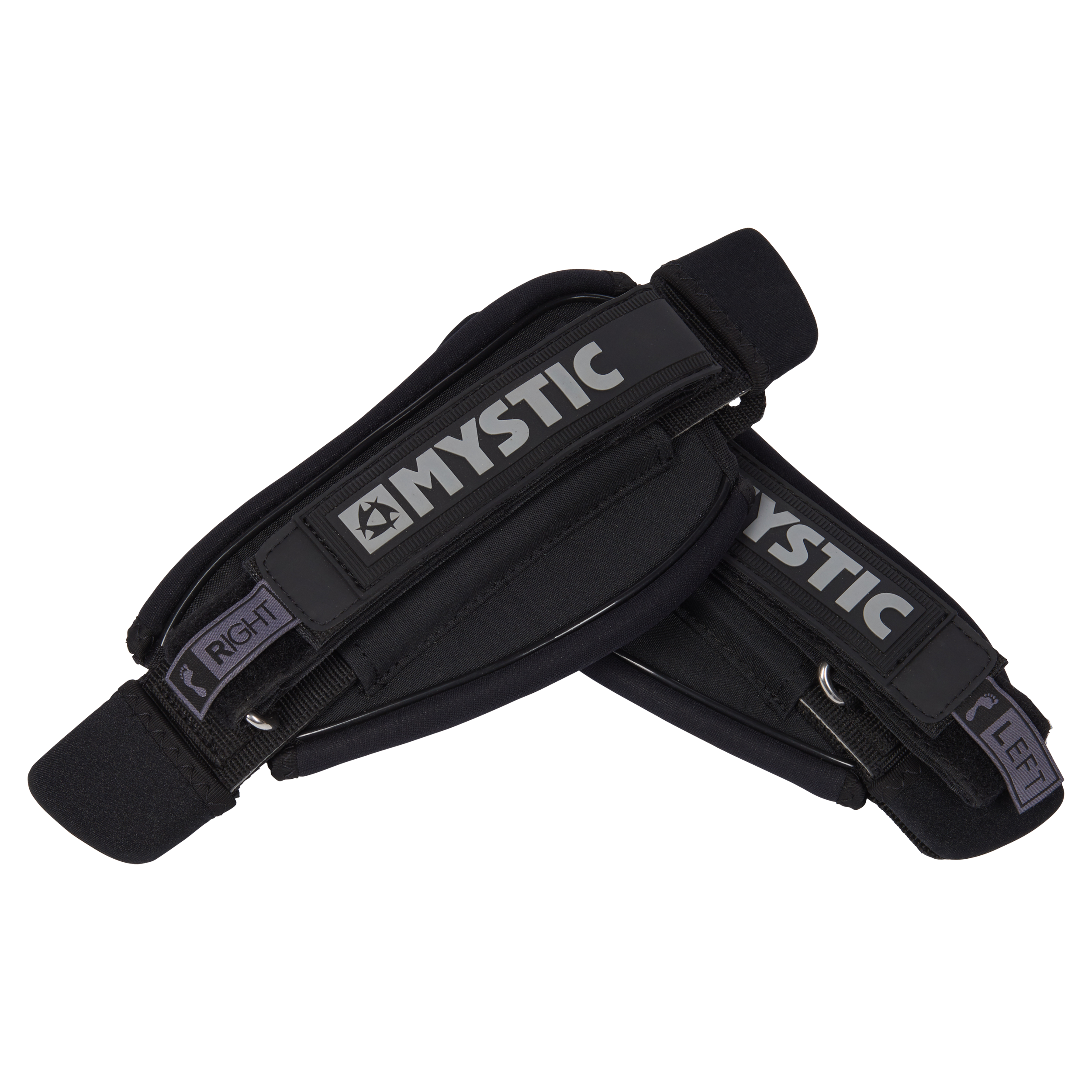 Mystic - Kite Footstrapset Asymmetrical (2) - Svart
