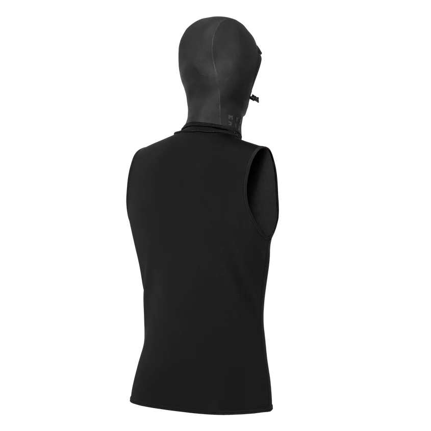 Mystic Neopren Topp med huva 3/2mm - Svart