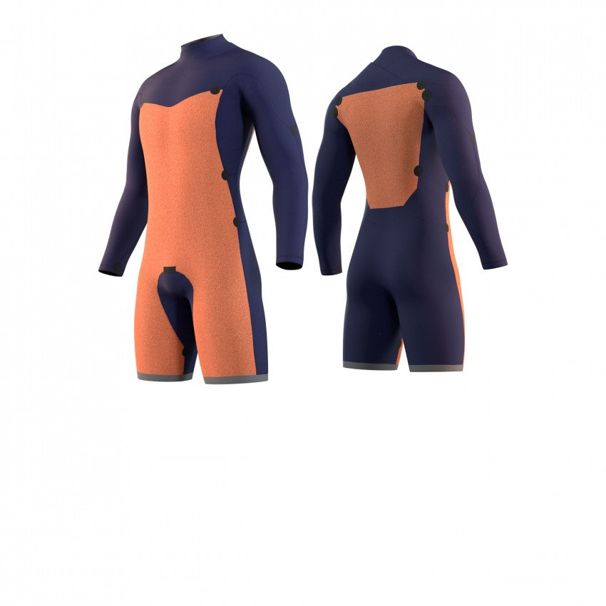 Mystic Star Longarm Shorty 3/2mm Double Fzip