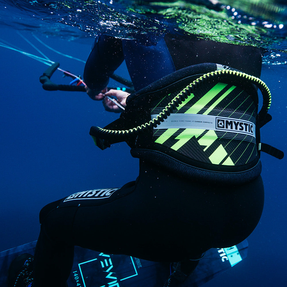 Mystic - Kite Safety Leash Long - Svart