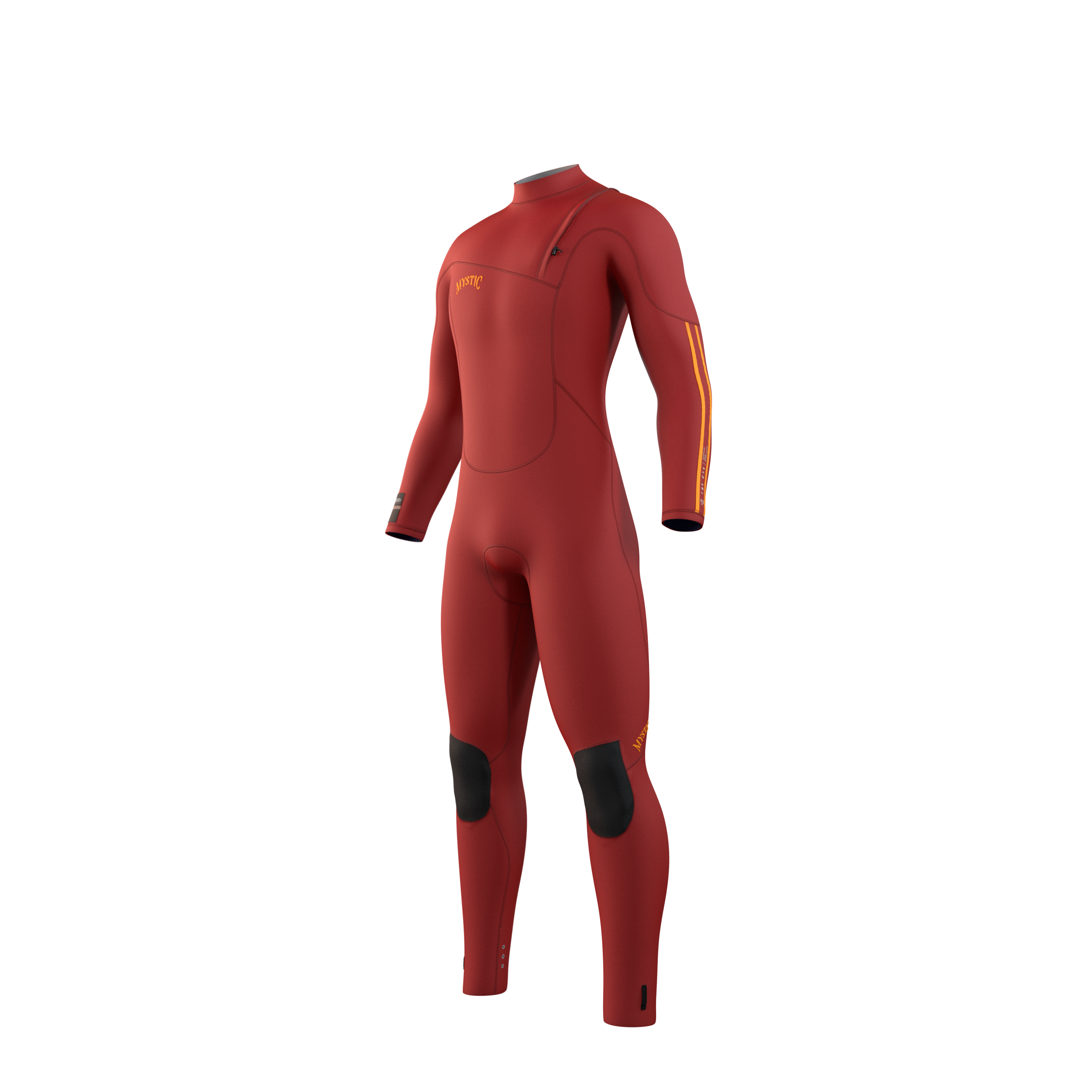 Mystic - The One Fullsuit 4/3mm Zipfree - Röd
