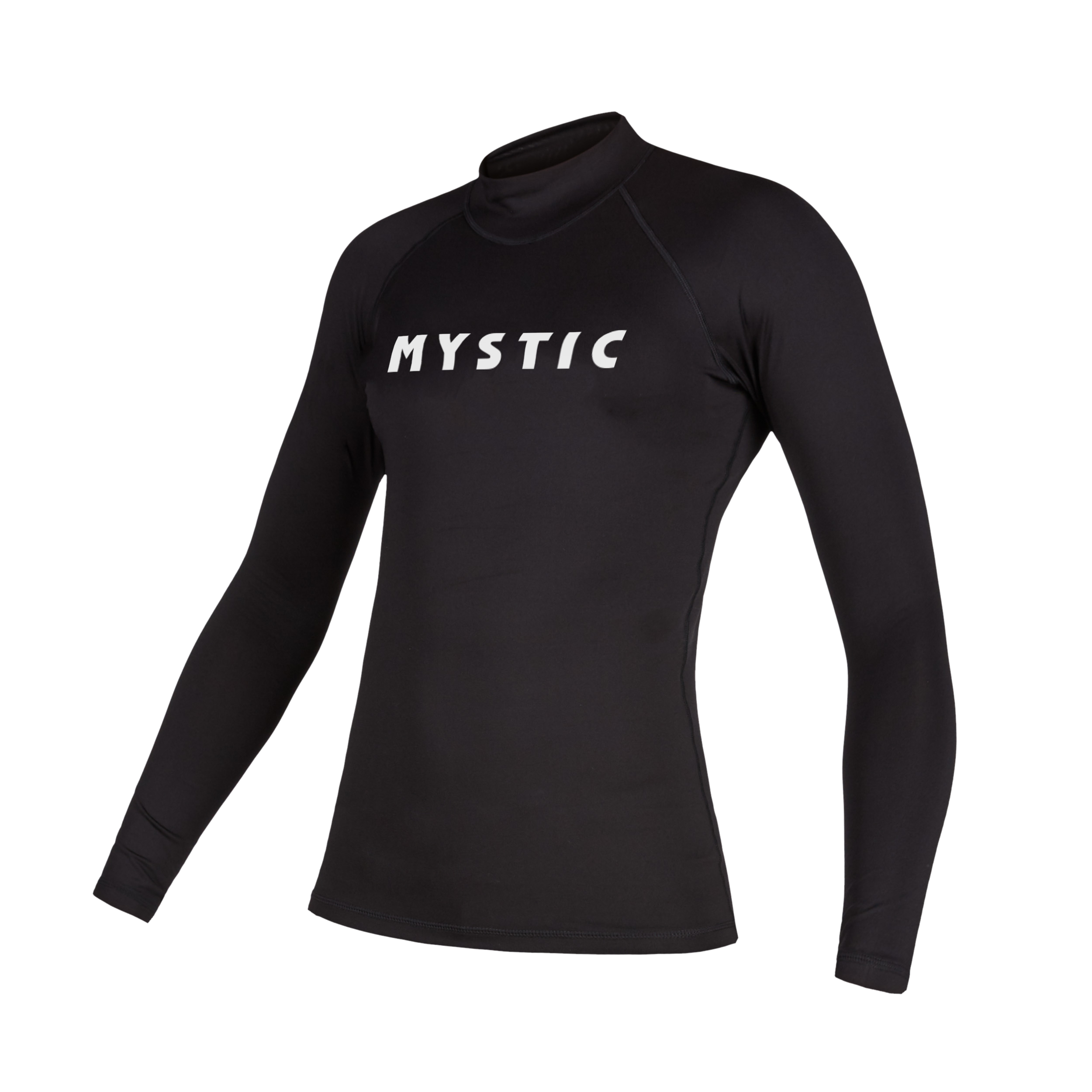 Mystic - Star L/S Rash Vest Dam - Svart