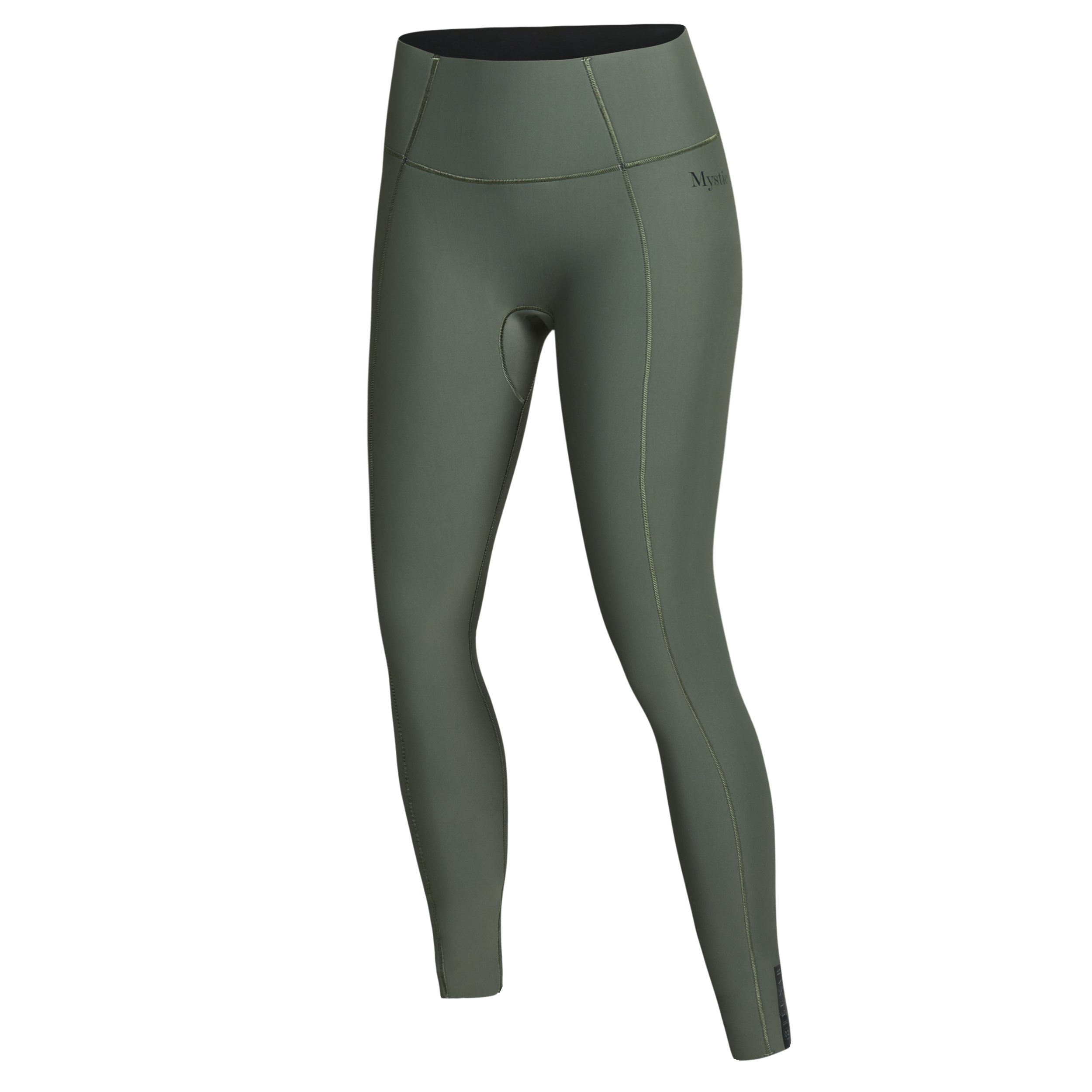 Mystic - Lunar Neo Pants L/S 2/2mm Dam - Dark Olive