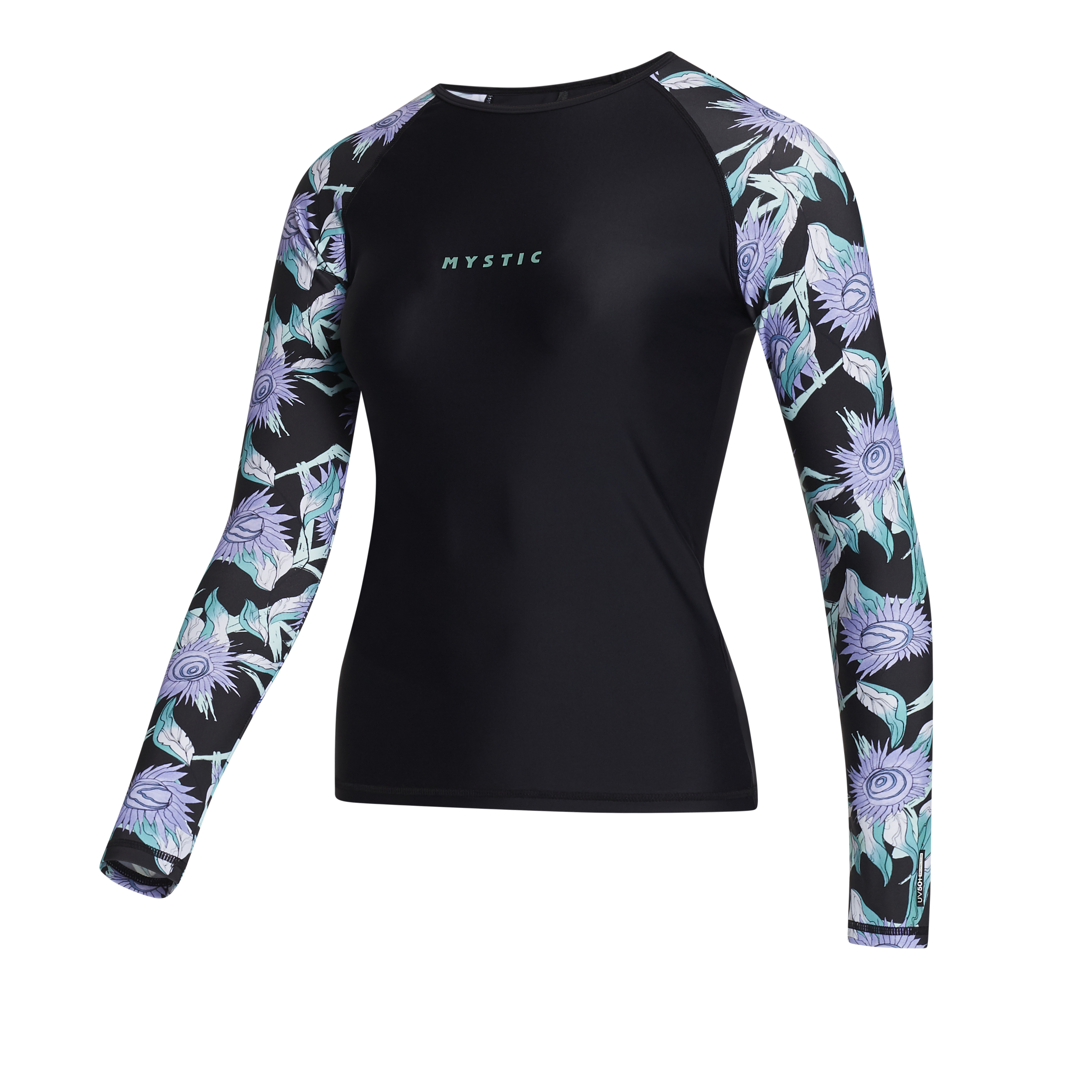 Mystic - Jayde L/S Rash Vest - Svart