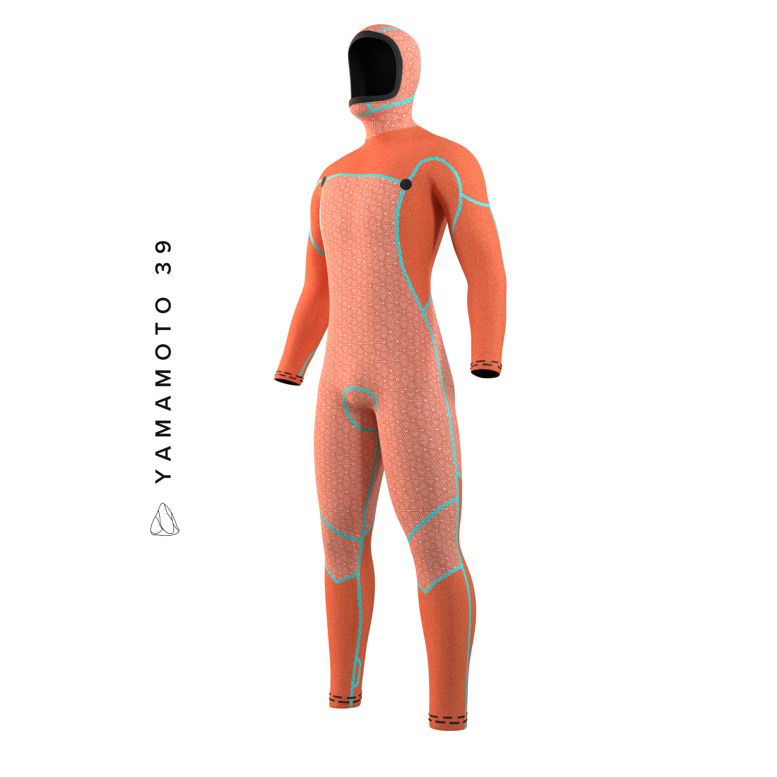 Mystic - Voltt Huvtröja Full dräkt 6/4/3mm Fzip - Svart