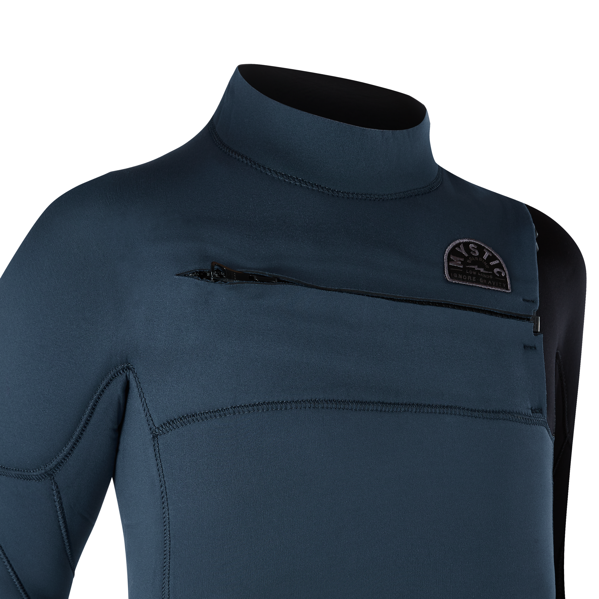 Mystic - Marshall Fullsuit 5/3mm Fzip Junior - Nattblå
