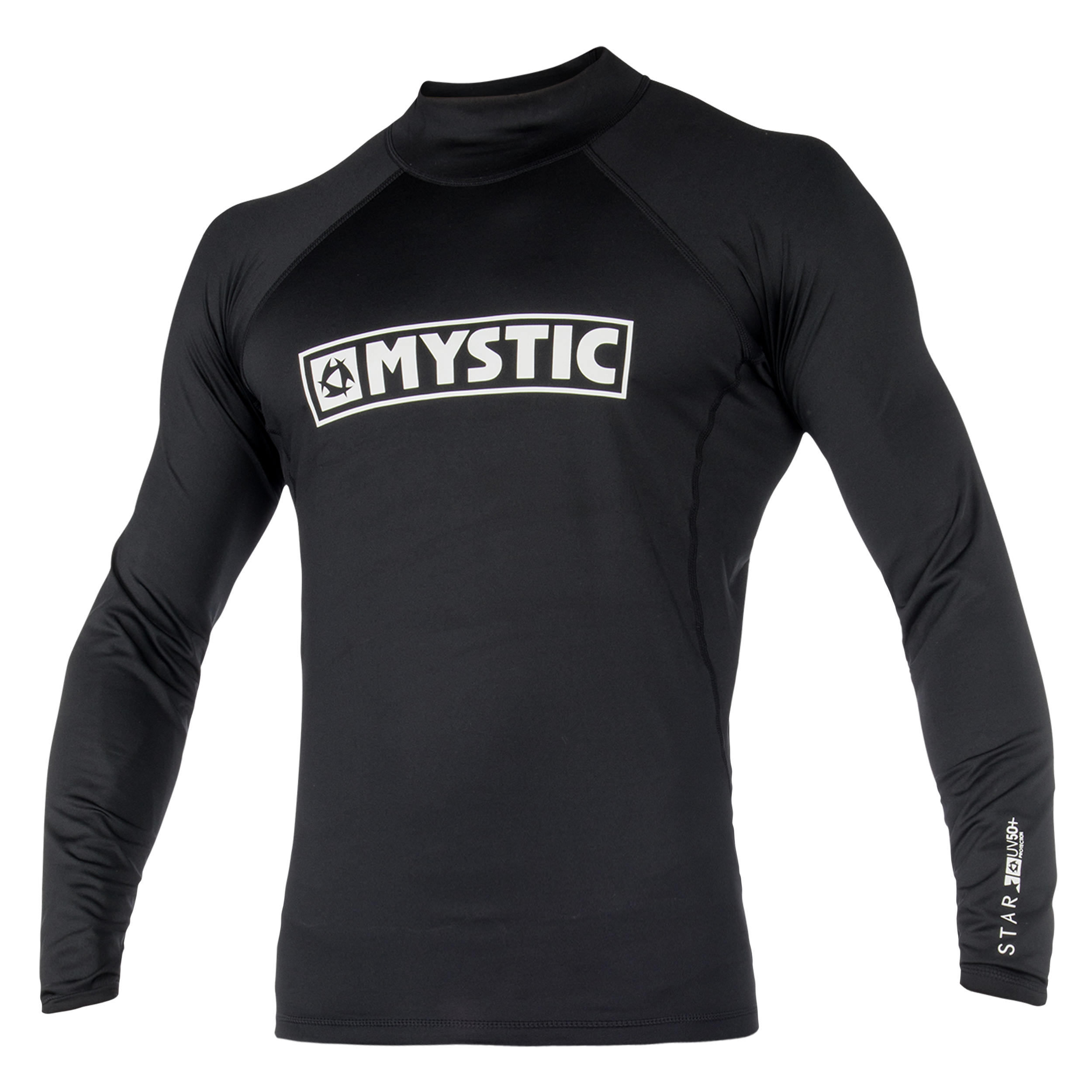 Mystic - Star L/S Rash Väst Junior - Svart