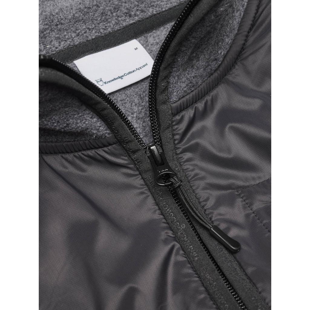KnowledgeCotton Apparel KELM ½ neck zip polartec™ fleece sweat