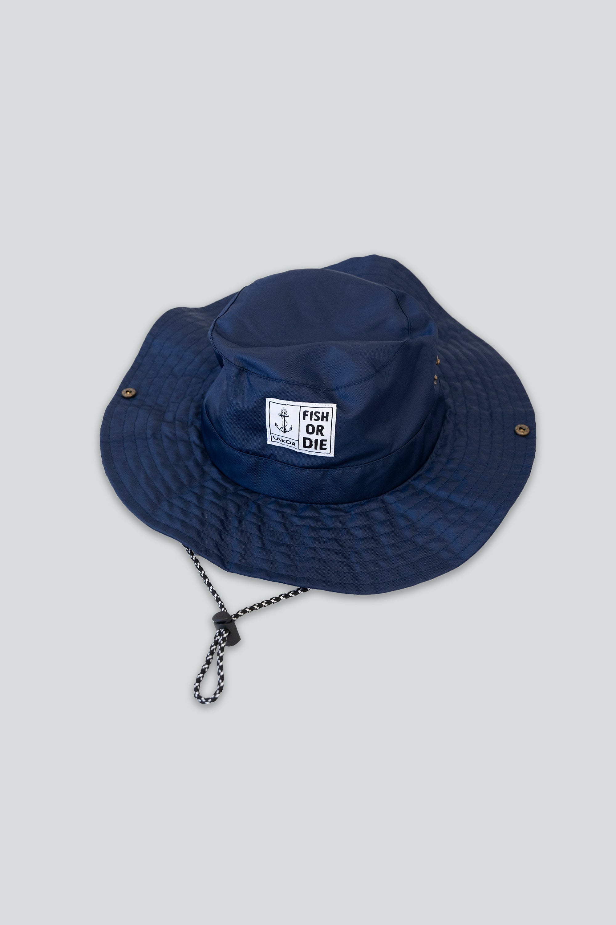 Lakor - FOD Snap Bucket Hat (marinblå)