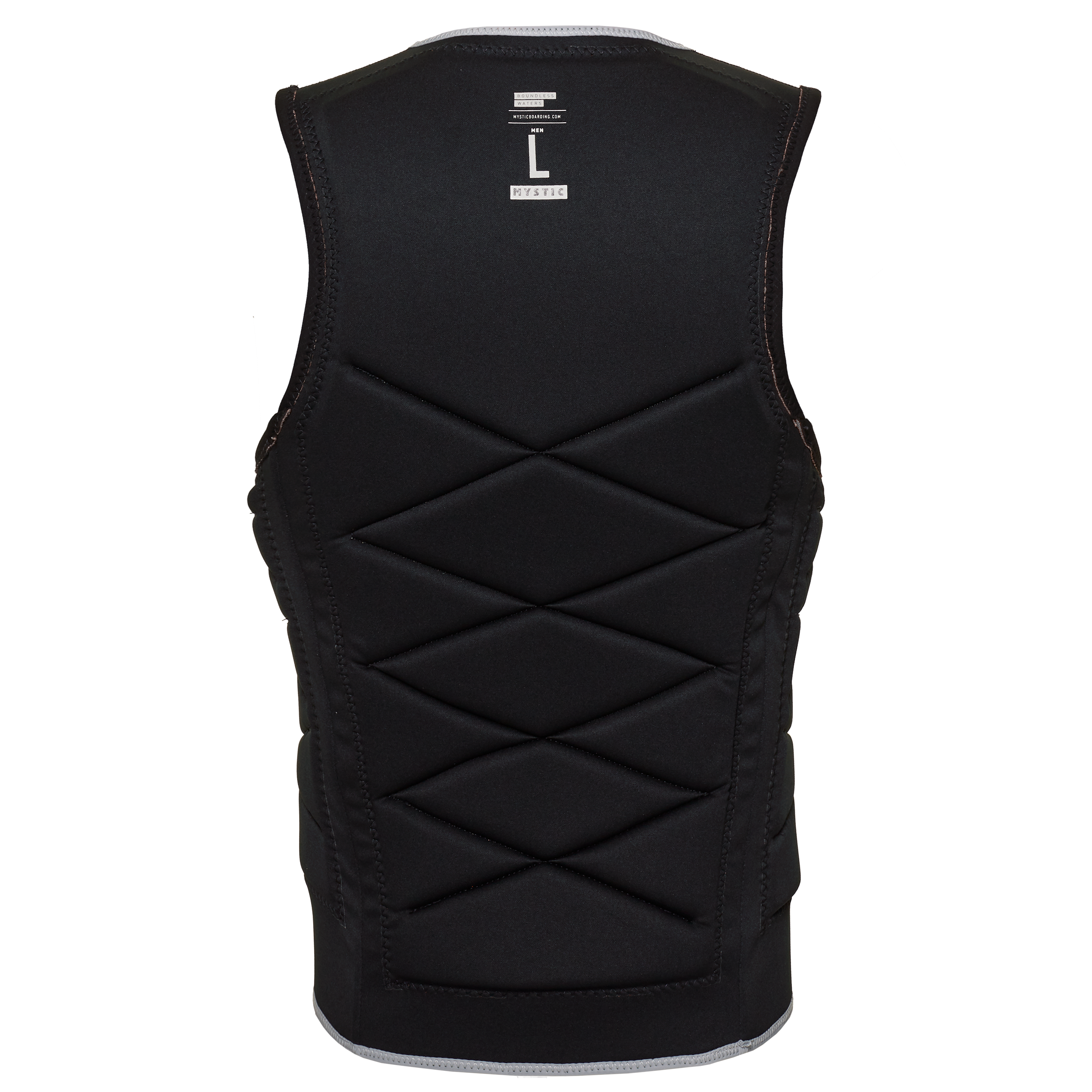 Mystic - Outlaw Impact Vest Fzip Wake - Svart