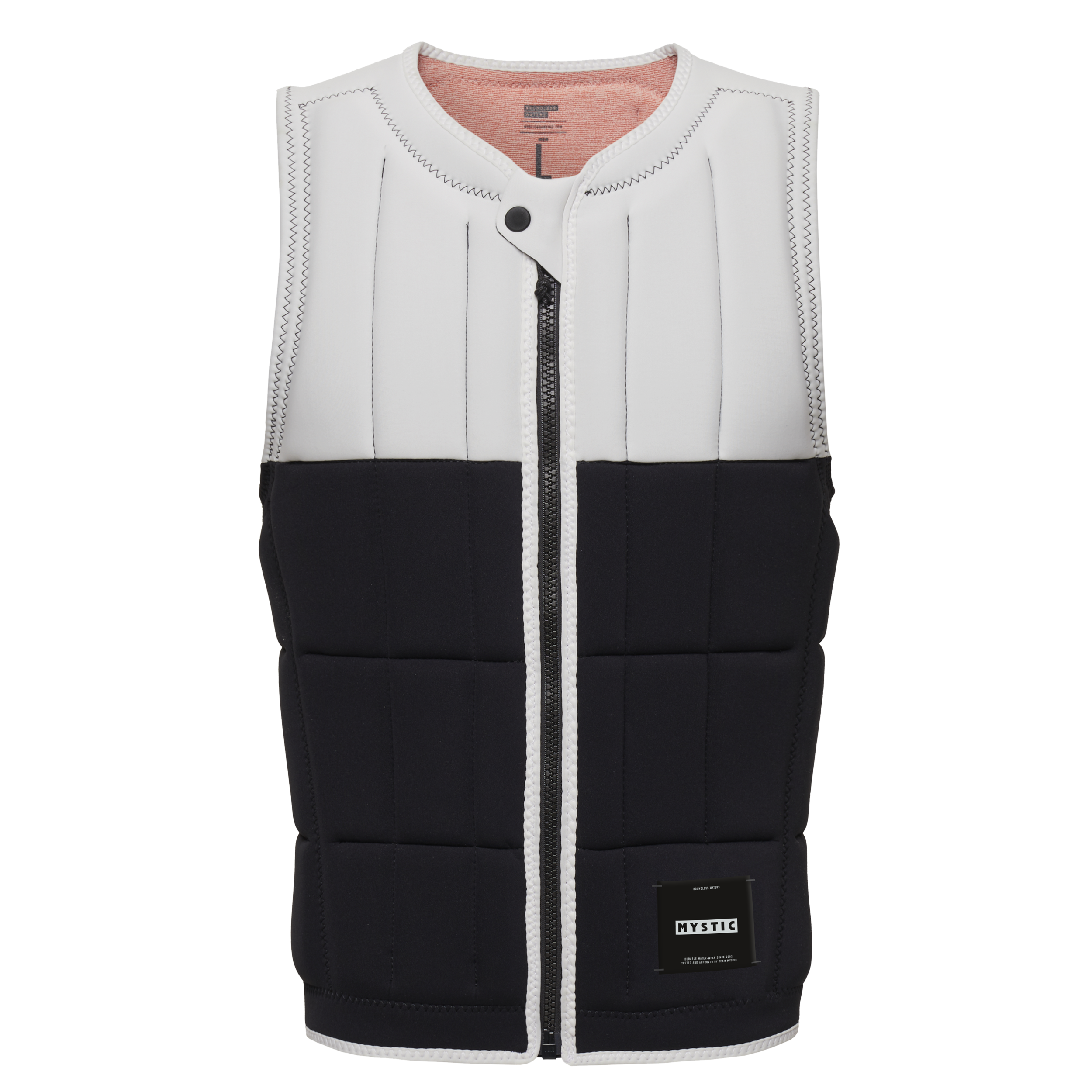 Mystic - Renegade Impact Vest Fzip Wake - Svart/Vit
