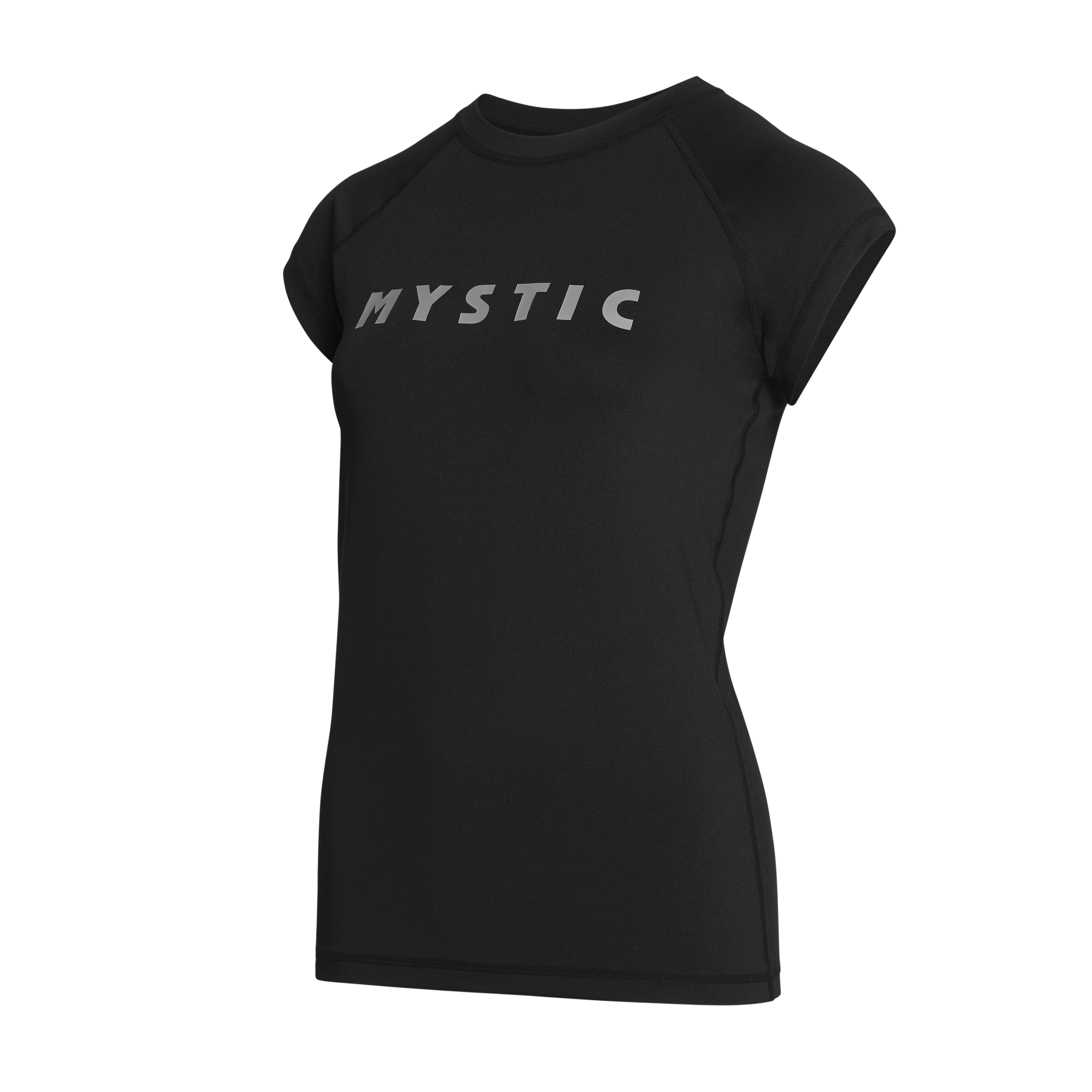 Mystic - Star S/S Rash Vest Dam - Svart