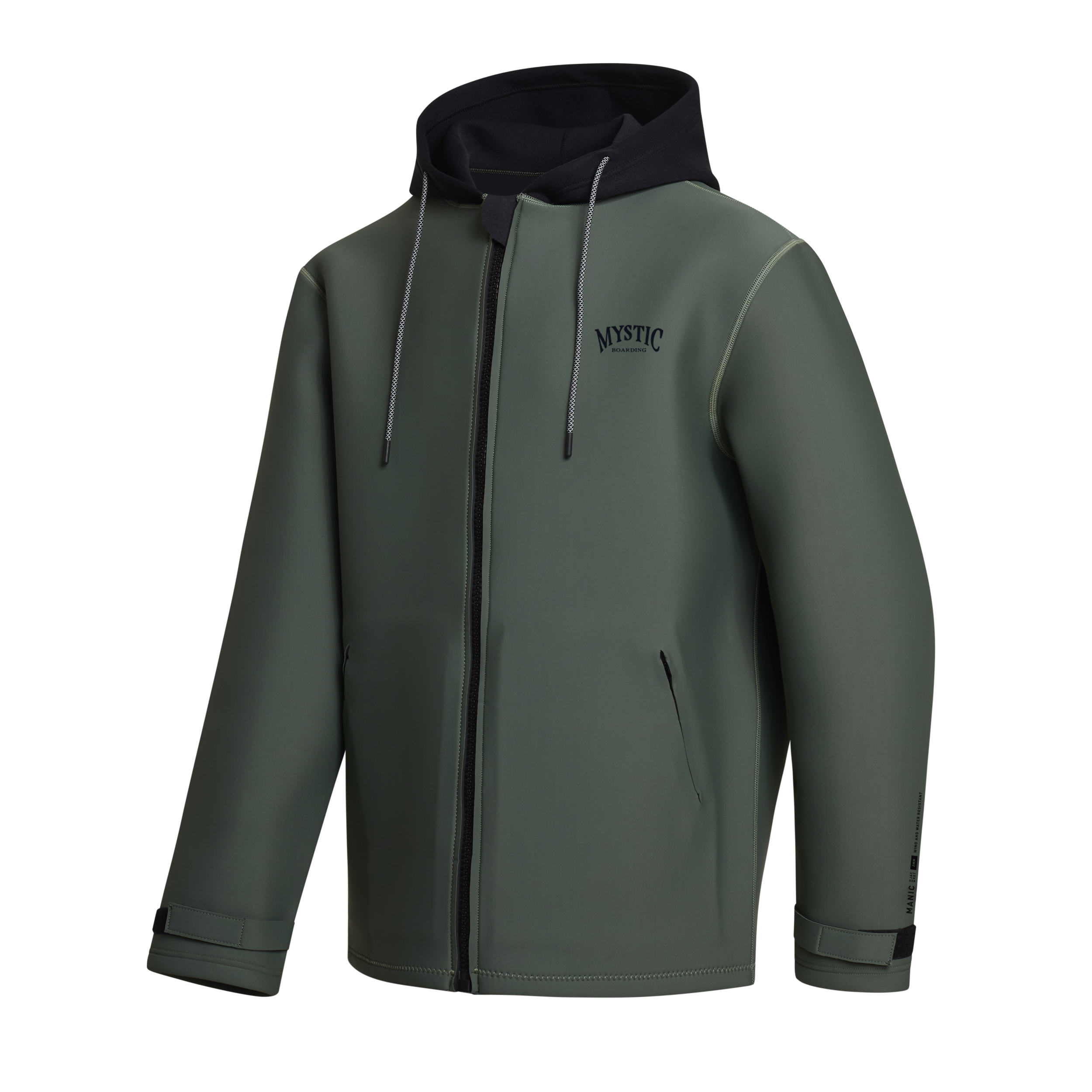 Mystic - Manisk Neoprenjacka 2mm - Mörk oliv