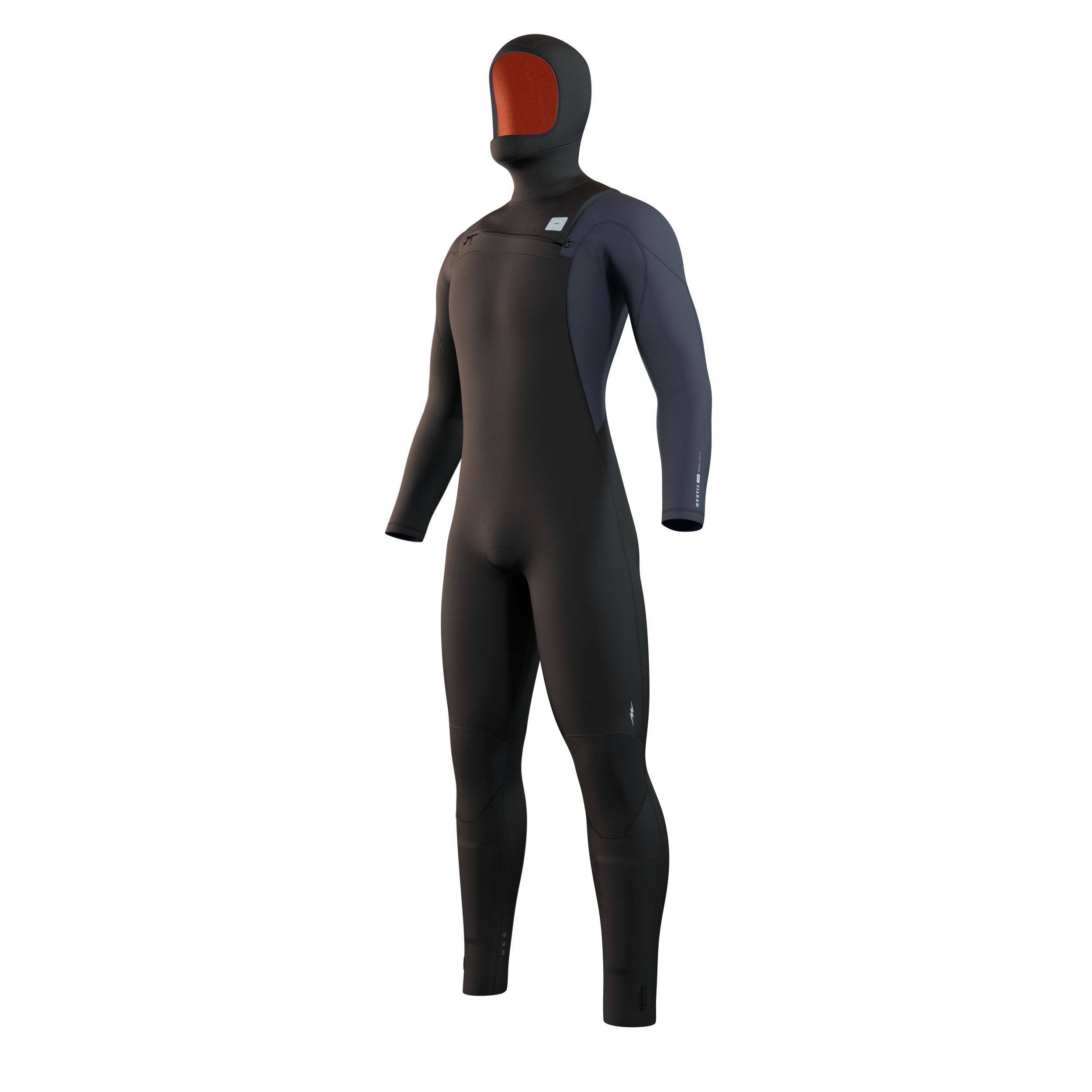 Mystic - Marshall Hooded Fullsuit 5/3mm Fzip - Svart