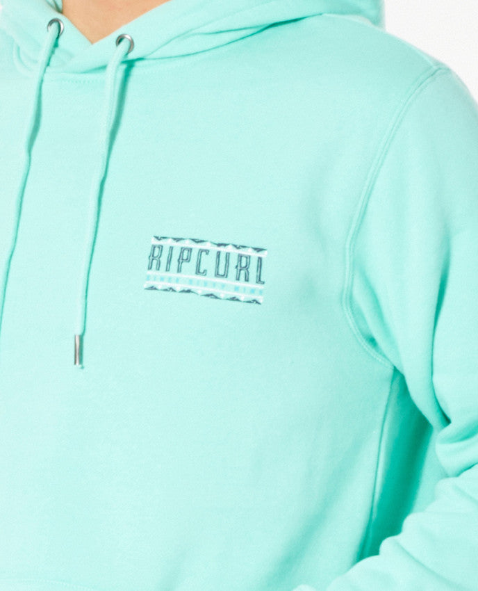 Rip Curl - utskuren huva - tvättad aqua