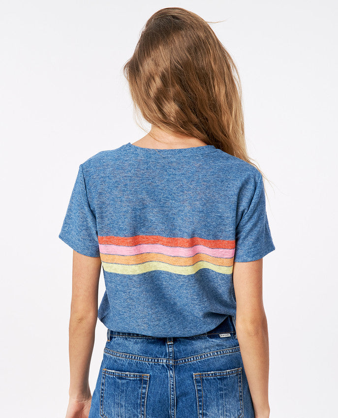 Rip Curl - vågformare standard t-shirt - mörk kricka