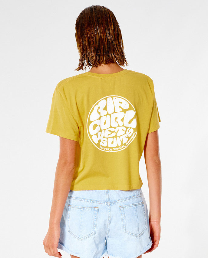 Rip Curl - wettie icon tee ii - guld