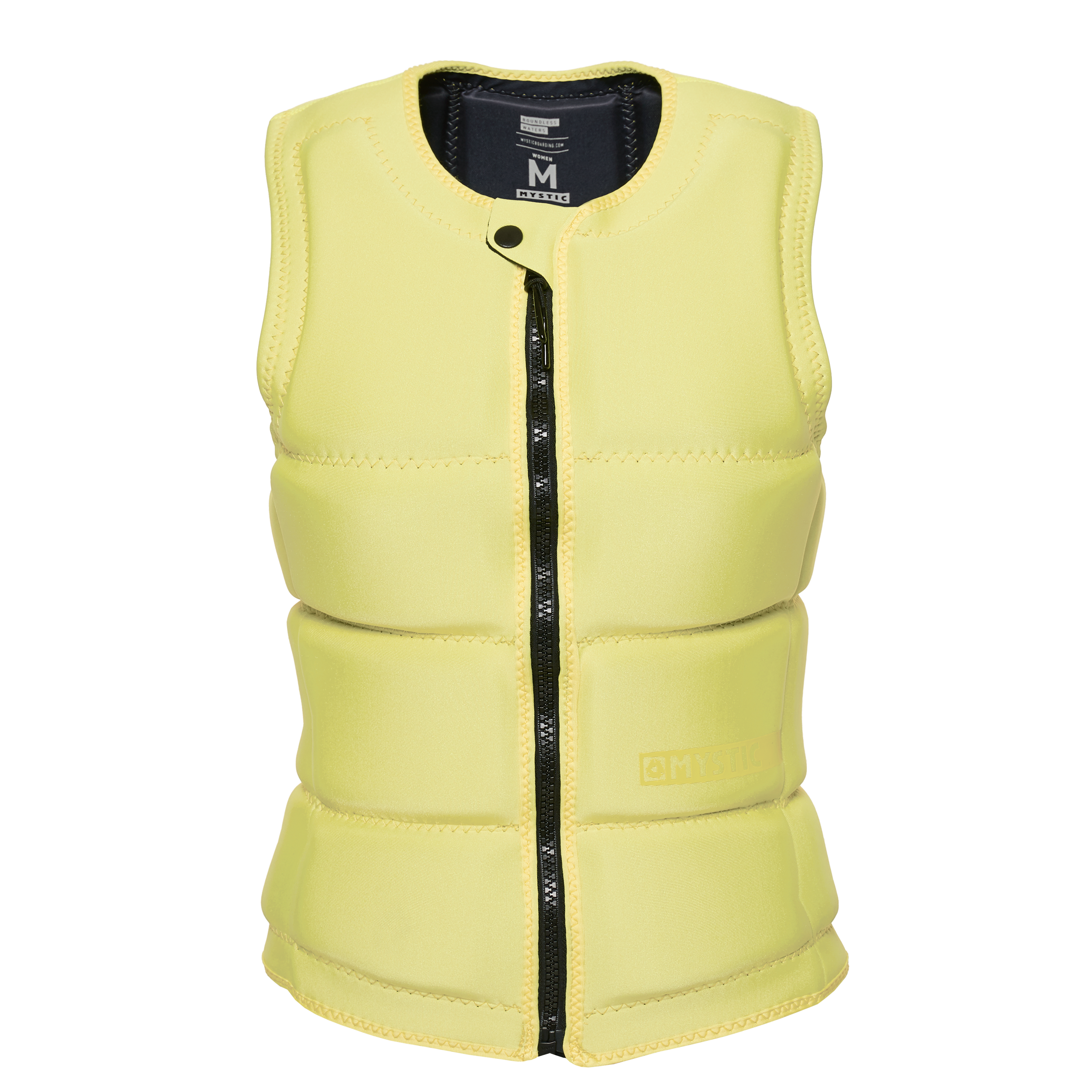 Mystic - Star Impact Vest Fzip Wake Women - Pastellgul