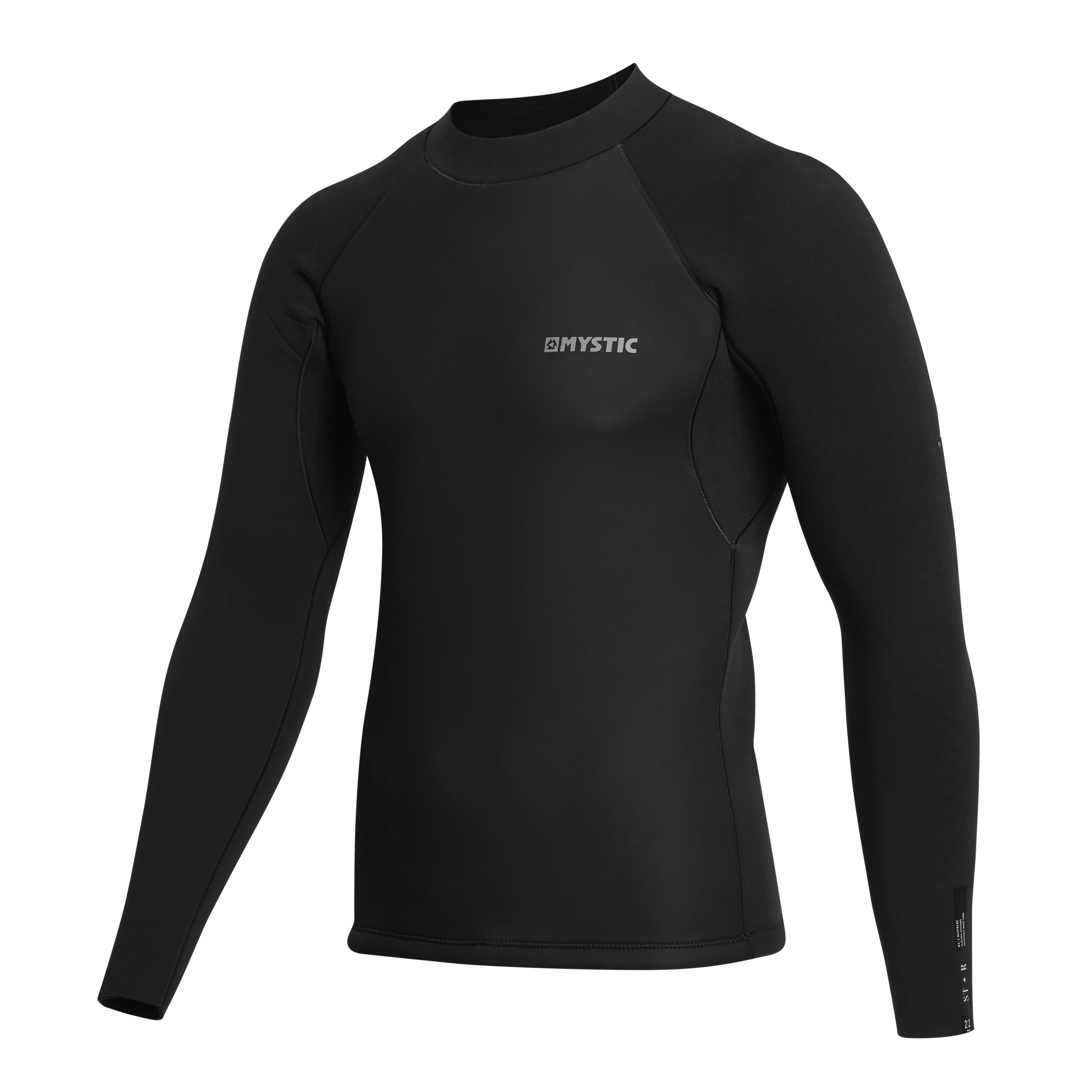 Mystic - Star Surf Top L/S 2mm - Svart