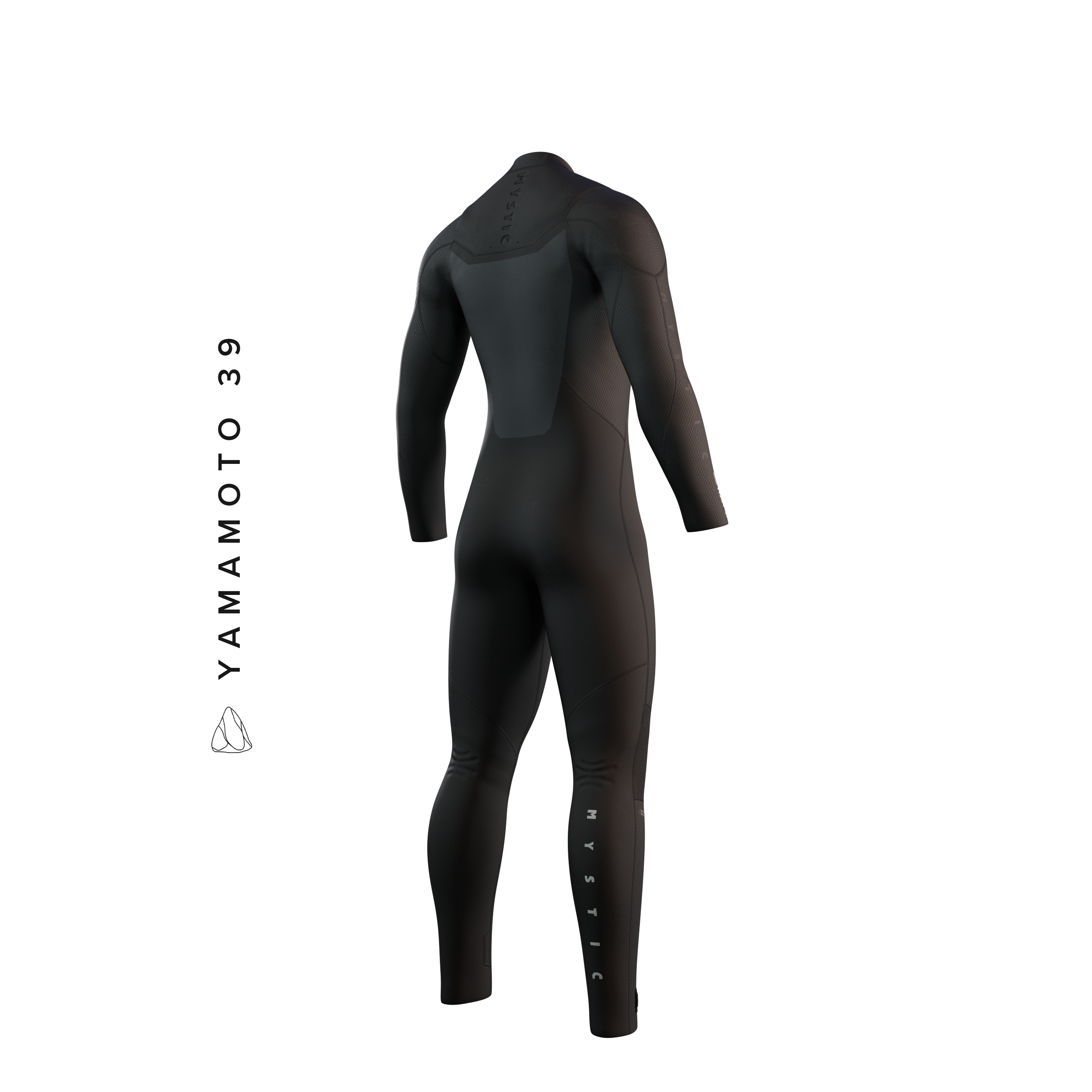 Mystic - Voltt Fullsuit 5/4/3 Fzip - Svart