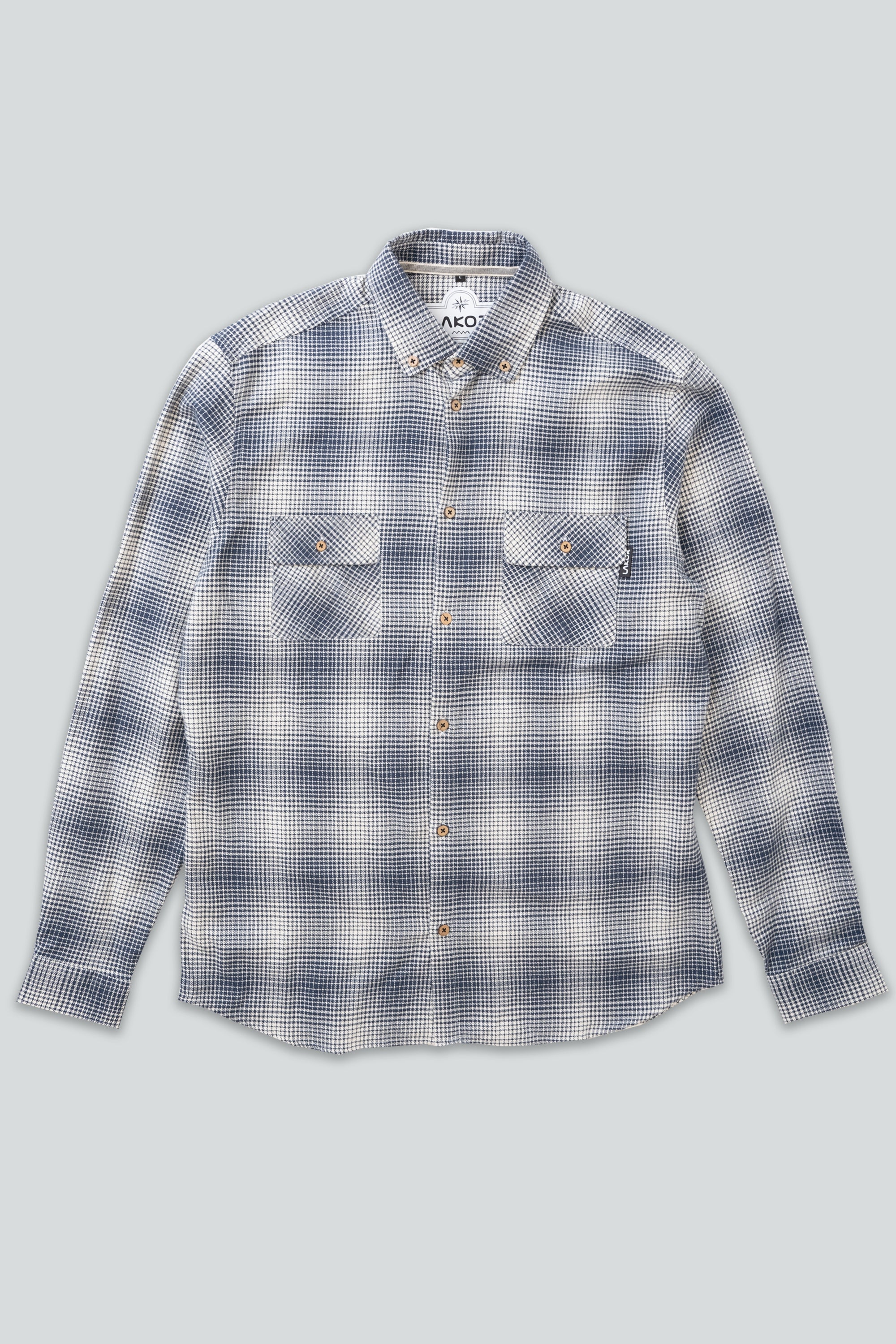 Lakor - Aztec Aamand Skjorta Blå