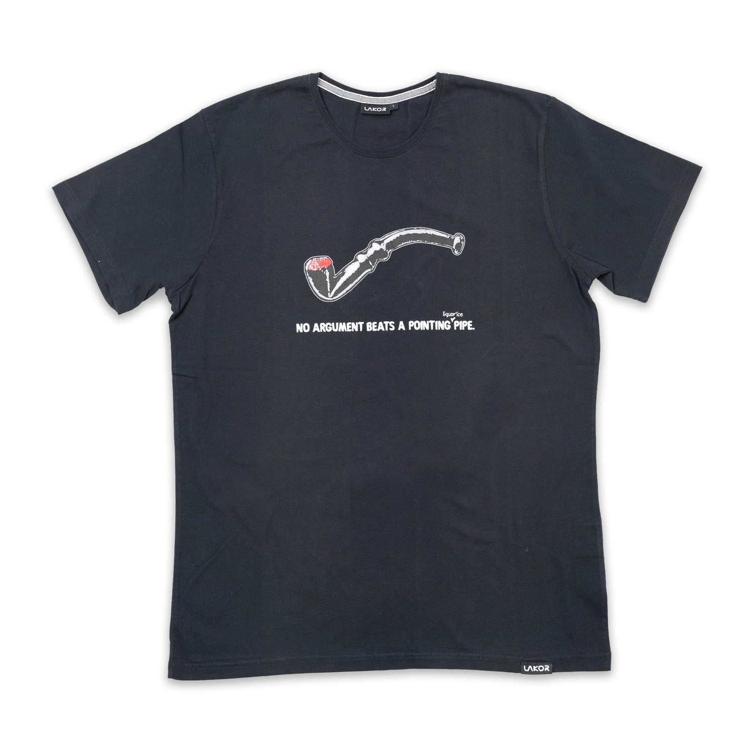 Lakor - Lakritspipa T-shirt (svart) T-shirt