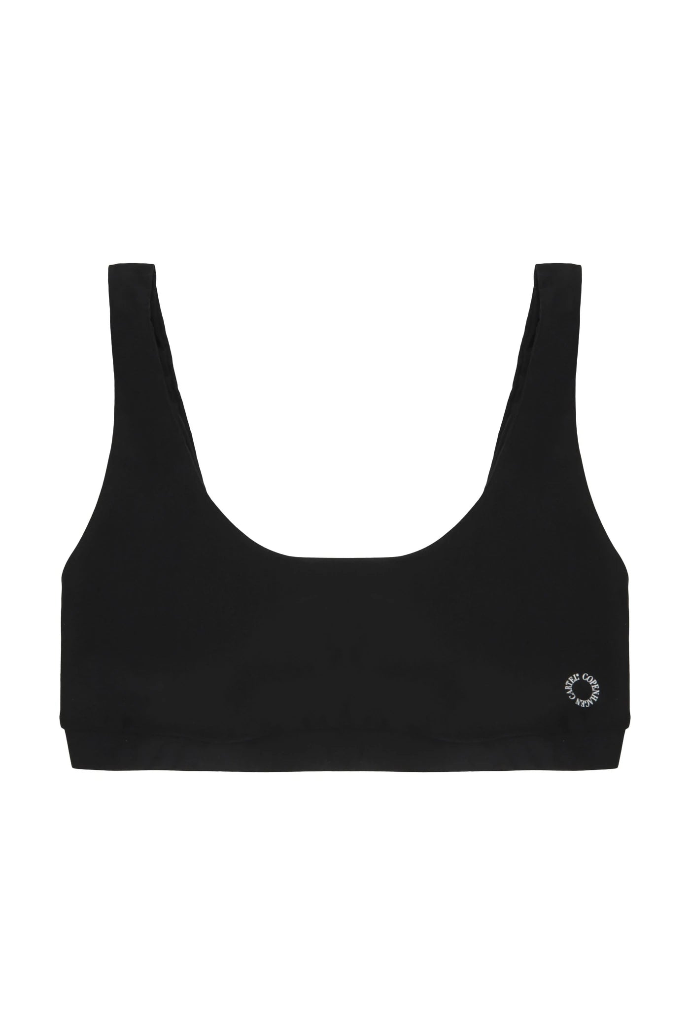 Copenhagen Cartel - Agung top Scoop neck - Nero