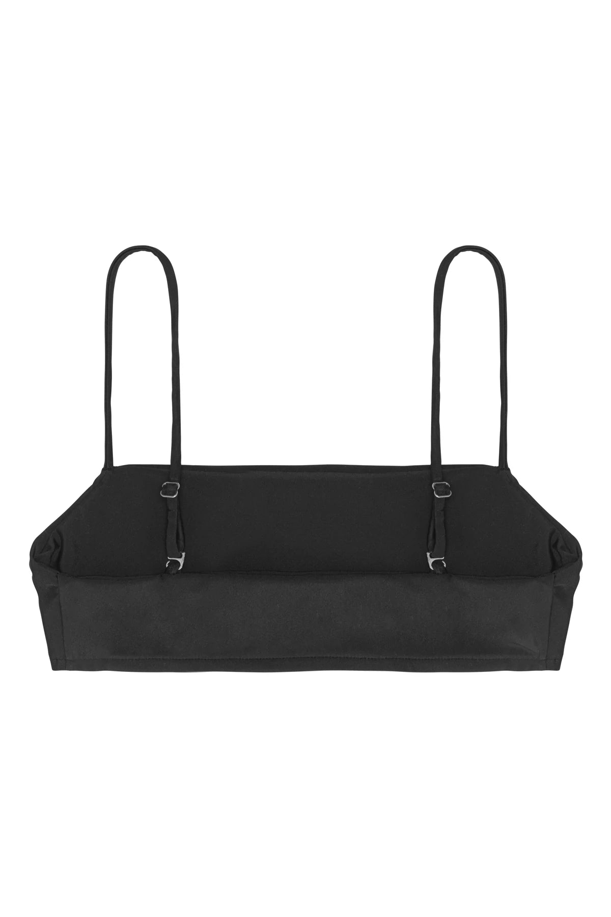 Copenhagen Cartel - Sanur justerbara remmar bikini topp bandeau - Nero