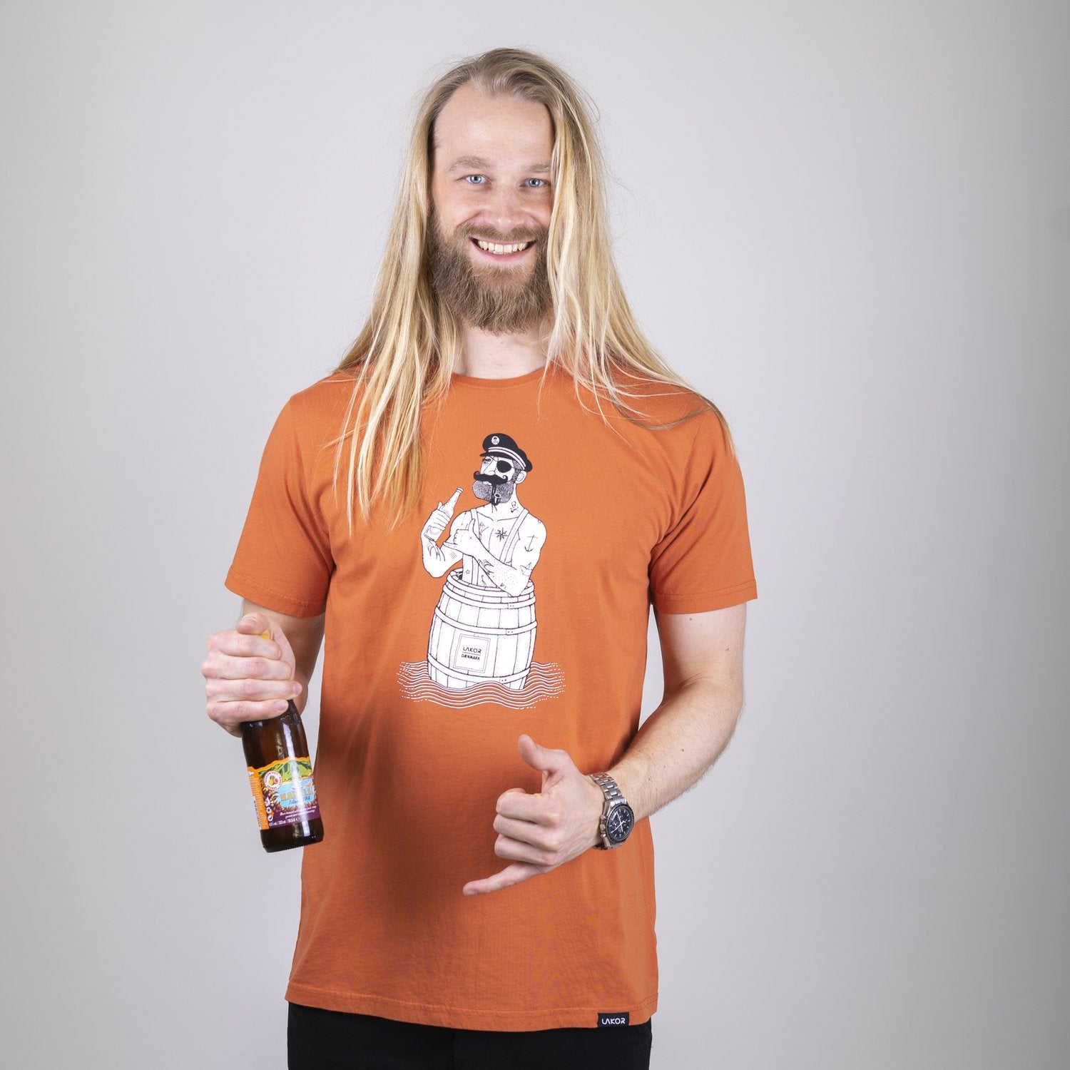 Lakor - T-shirt med fat