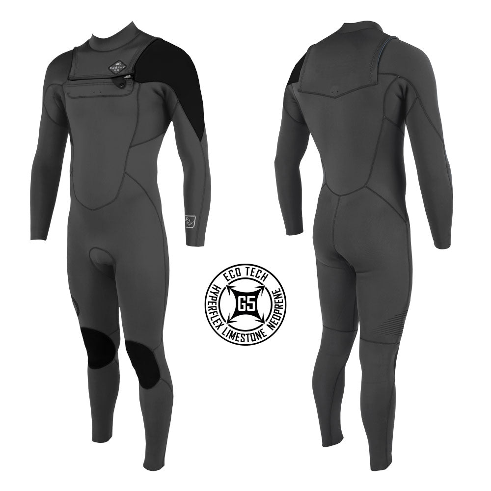 Sooruz Fly+ 5/4 mm Chest Zip våtdräkt
