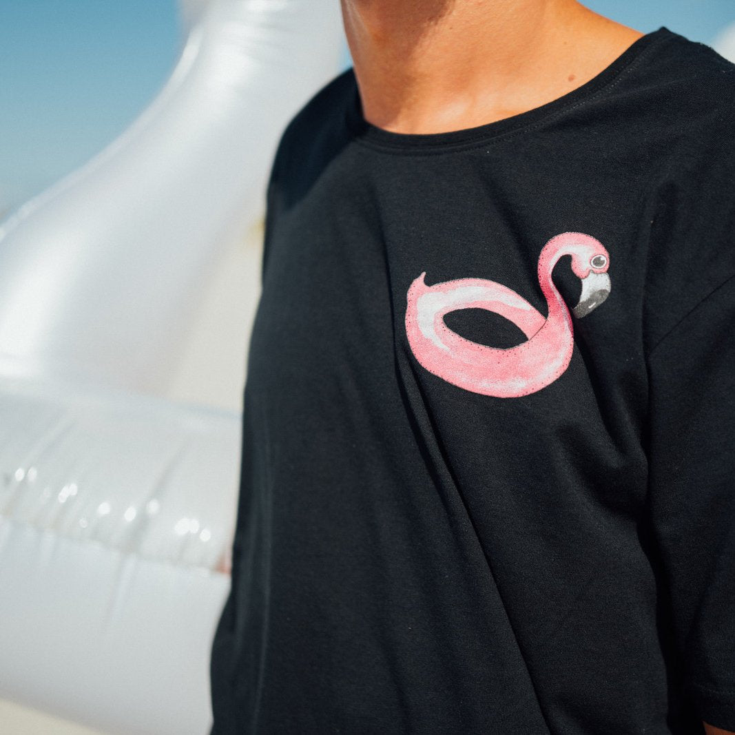 Lakor - Flamingo T-shirt med bröst