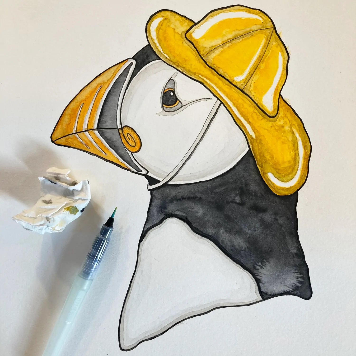 Lakor - sydväst lunnefågel affisch