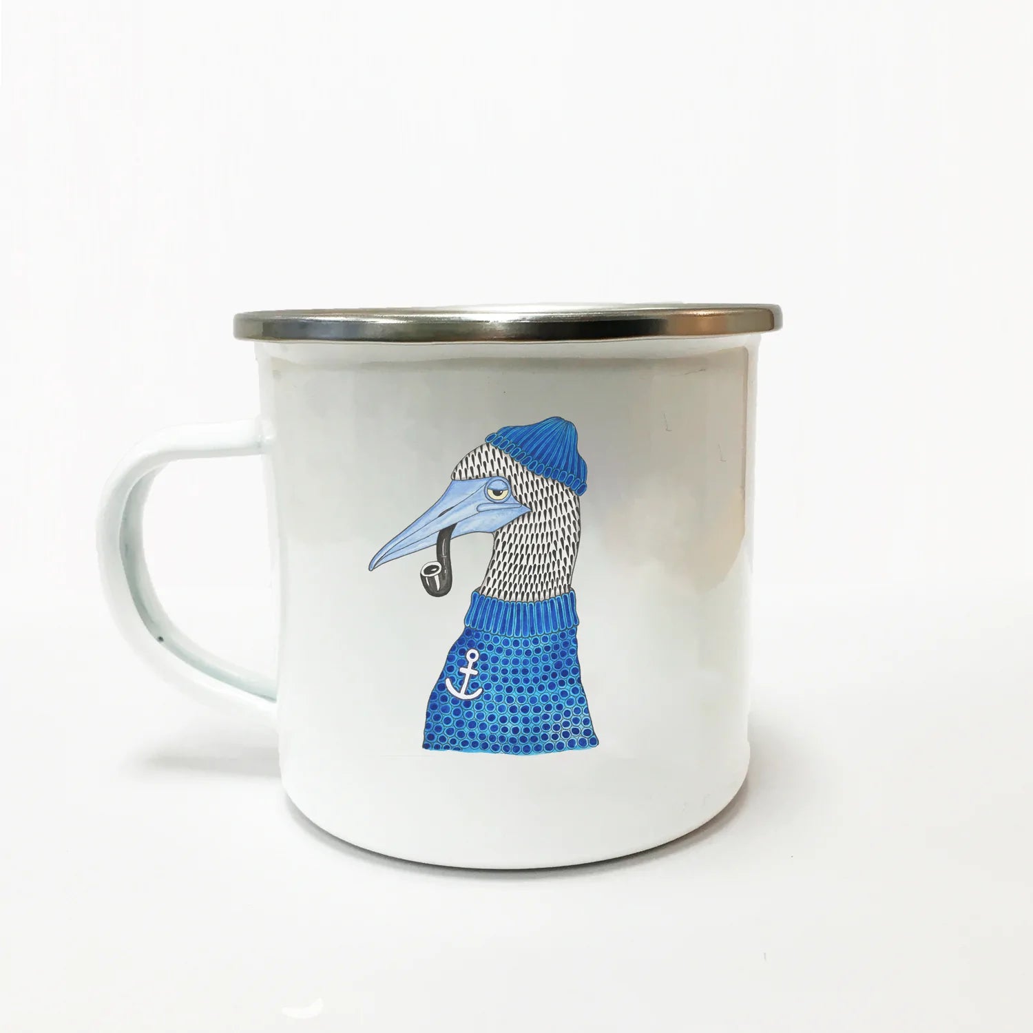 Lakor - lazy booby Emaljmugg