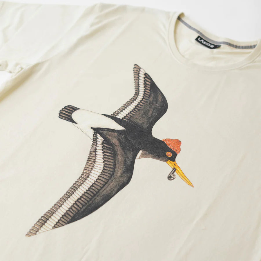 Lacor - Oystercatcher - Off White T-shirt