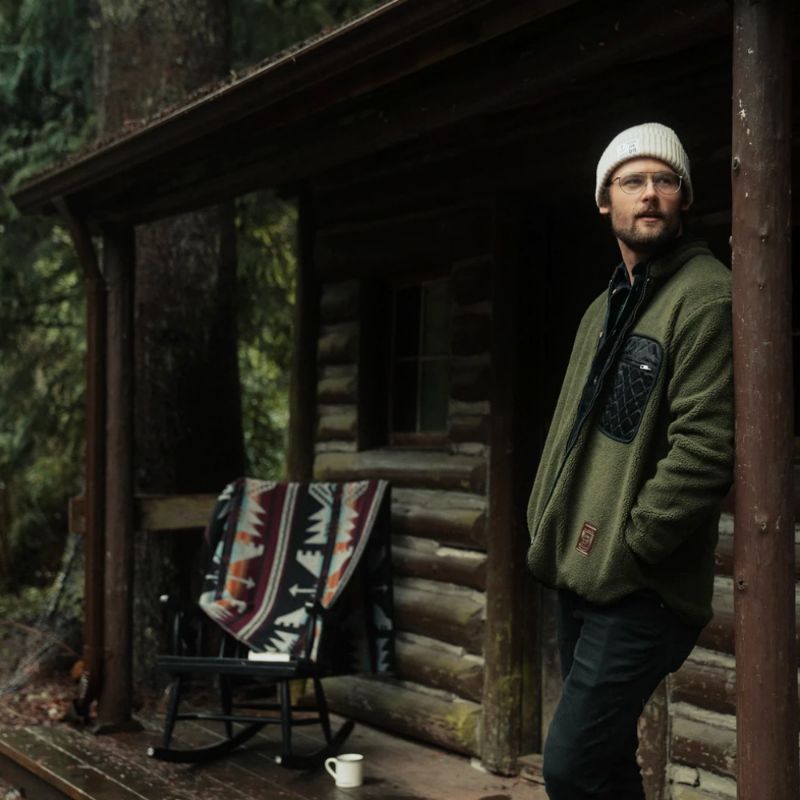 Lakor - Vändbar jacka grön