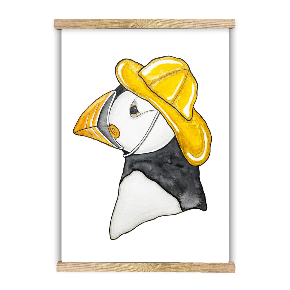 Lakor - sydväst lunnefågel affisch