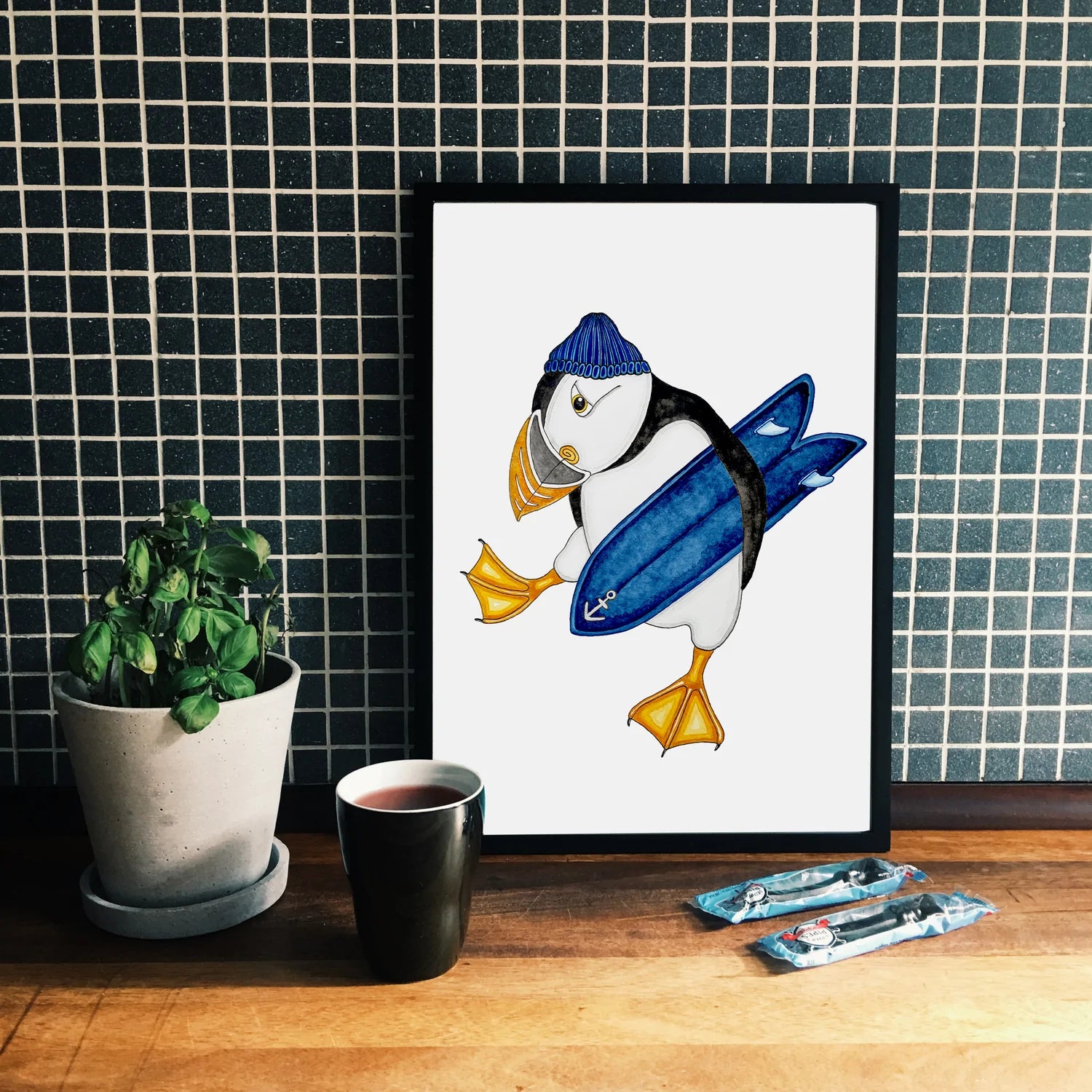 Lakor - surf's up-affisch