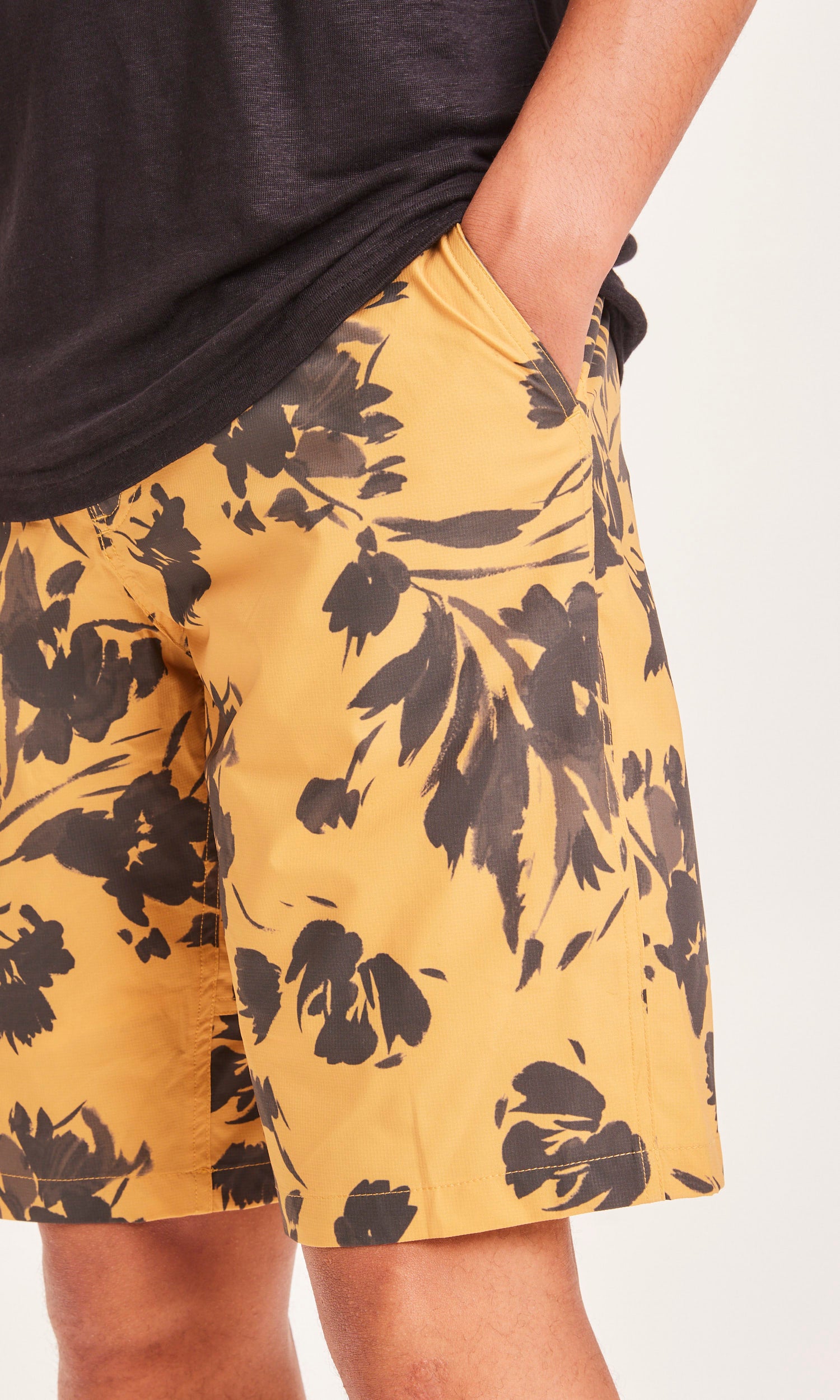 SEA flower printed shorts - GRS/Vegan